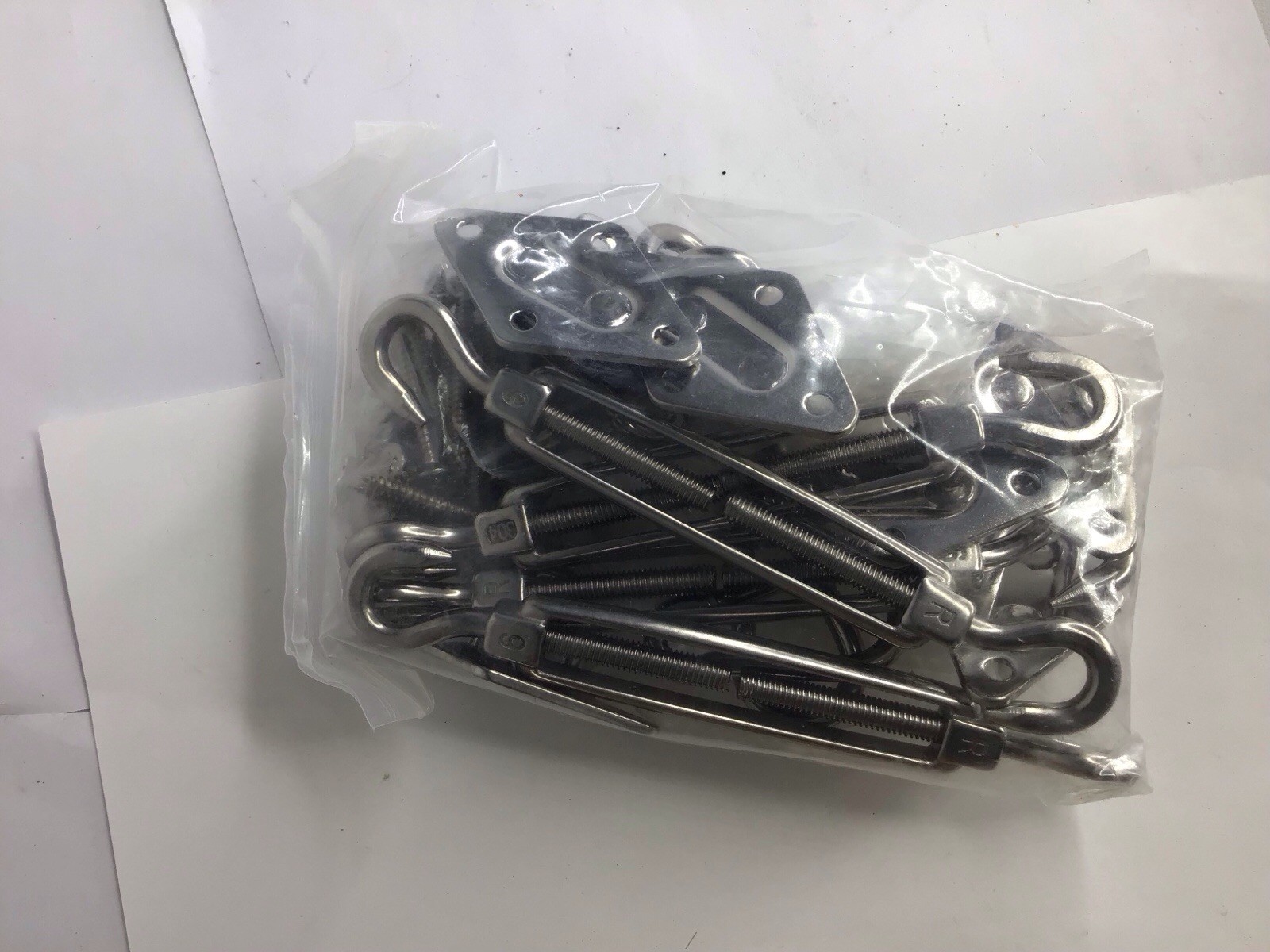 Kanazawa PC Sun ShadeSail Stainless Steel Hardware Installation Kit New