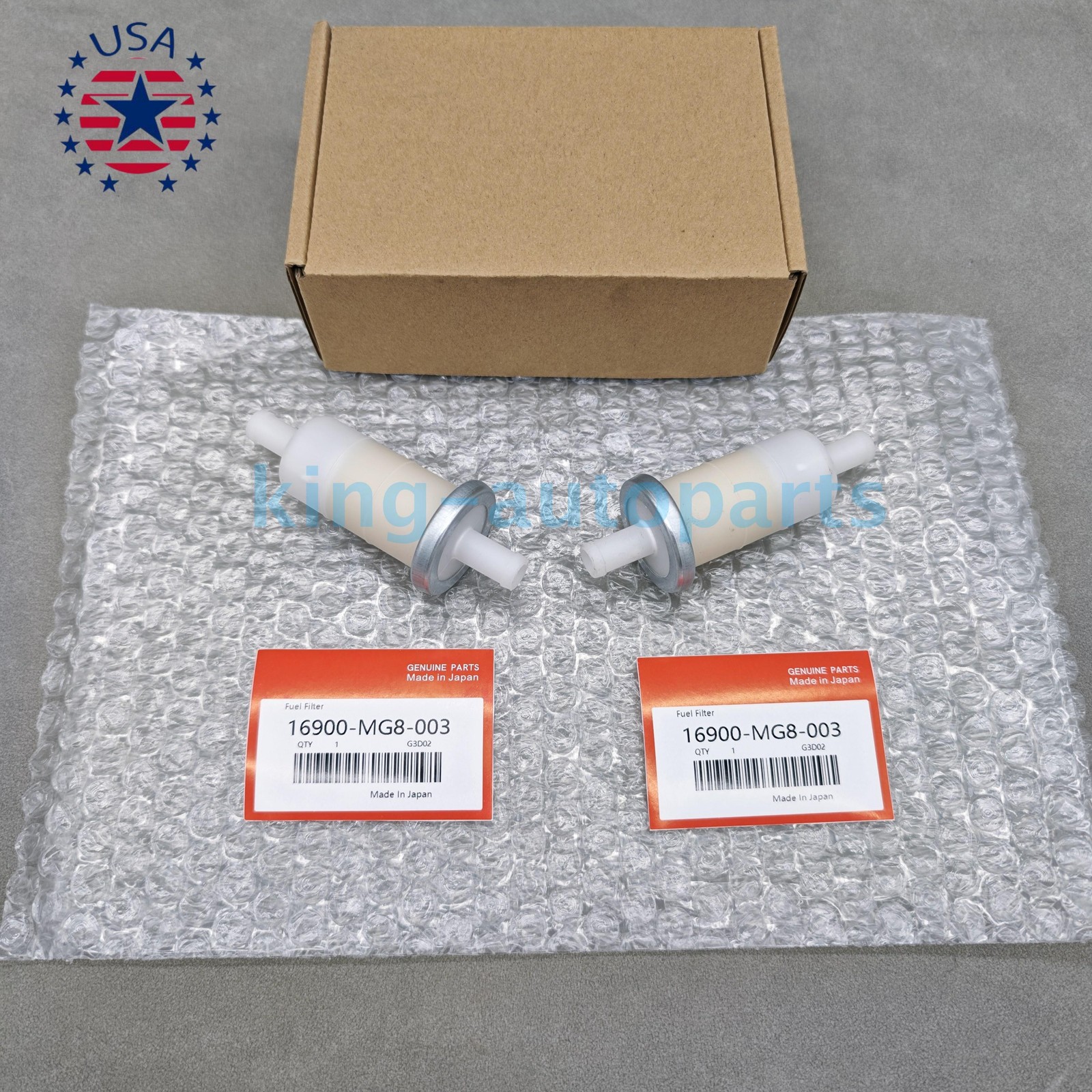 OEM 2x Fuel Filter For Honda Shadow ACE Aero Spirit 750 1100 Motorcycle Series