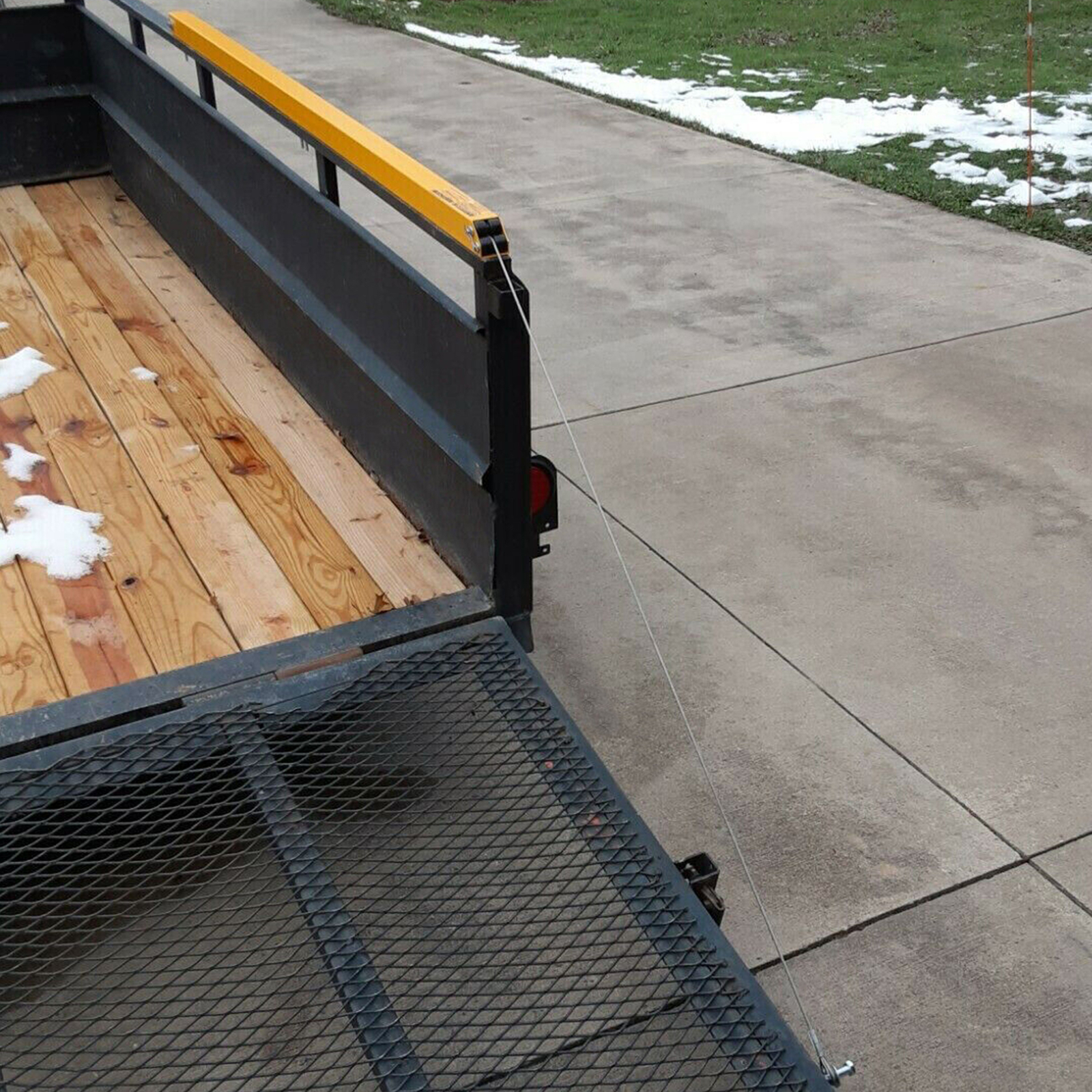 2 Sided Tailgate Utility Trailer Gate & Ramp Lift Assist System