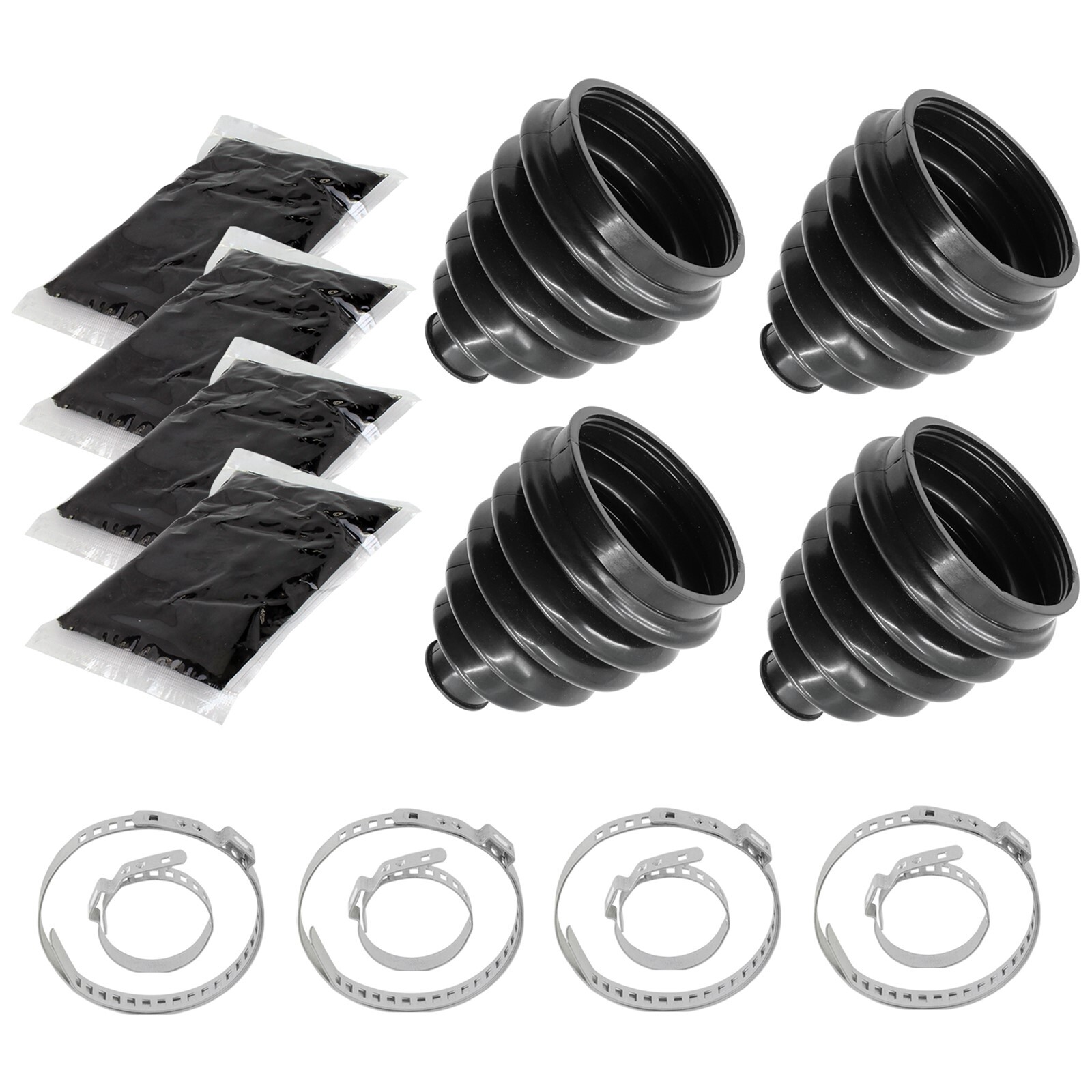 Rear Wheel Side Boot Kit For Can-AM CanAM Maverick X3 RR 4x4 Turbo 2020-2023