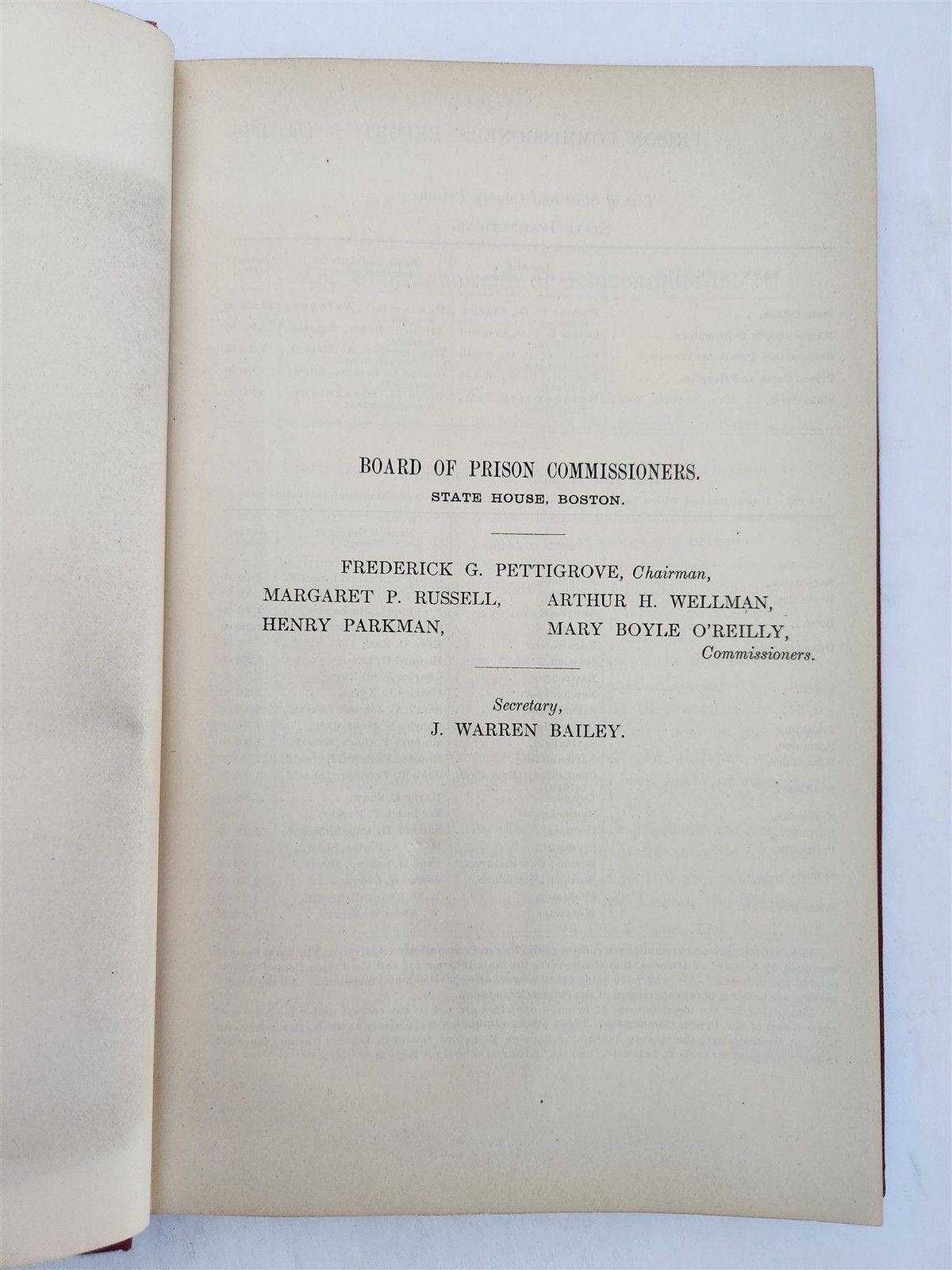 1910 antique MASSACHUSETTS PRISONS murder convicts hospital photos criminology