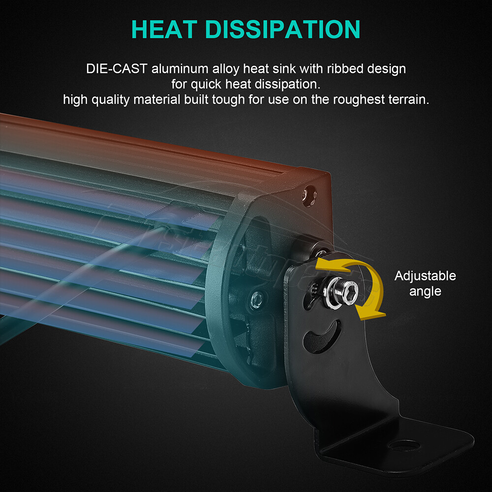 For 2006-2010 Hummer H3 Bumper 32" Wide View Curved LED Light Bar Switch Wire