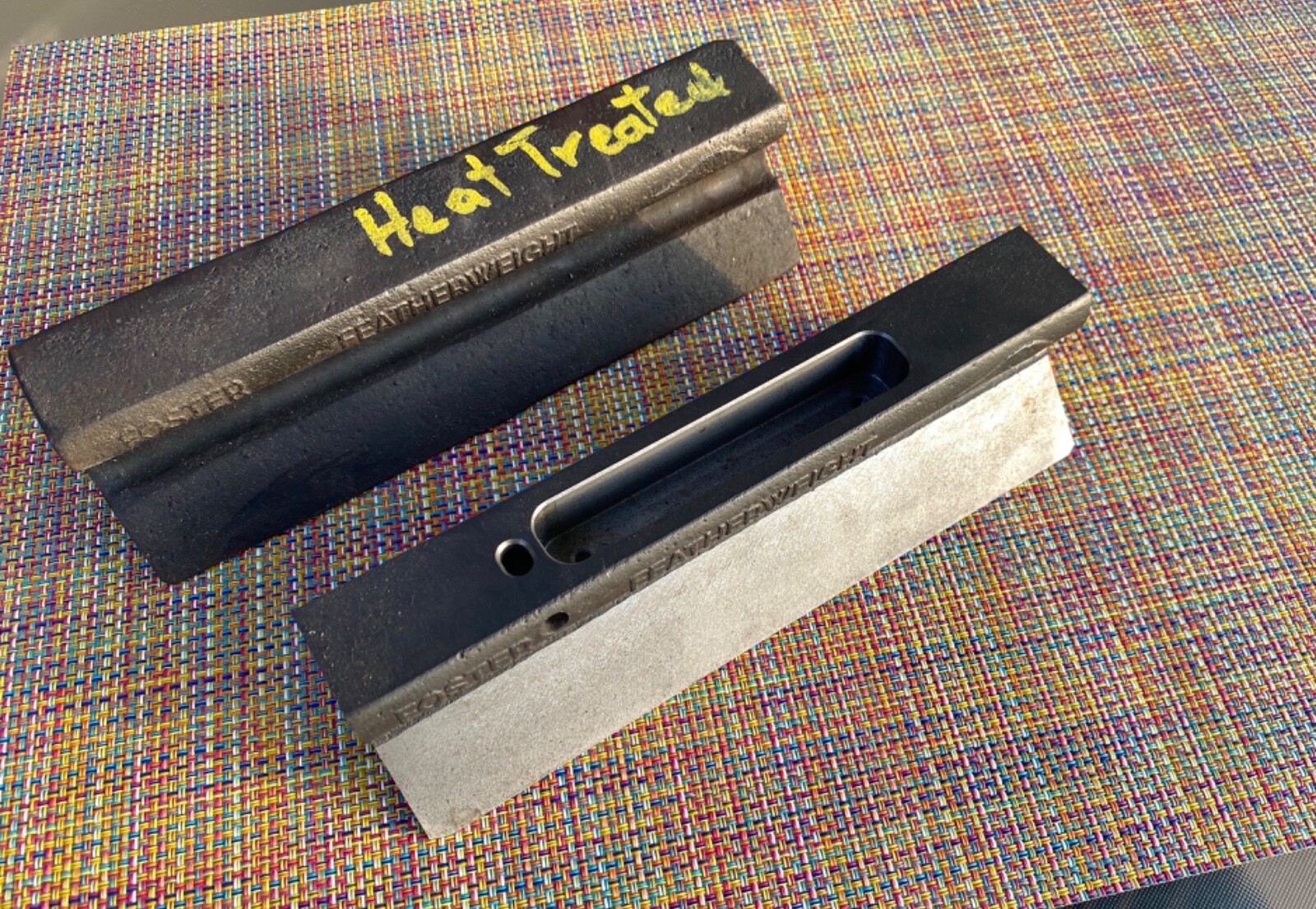 Machined Featherweight Straight Edge Prism Level 8” Foster Directed Sale