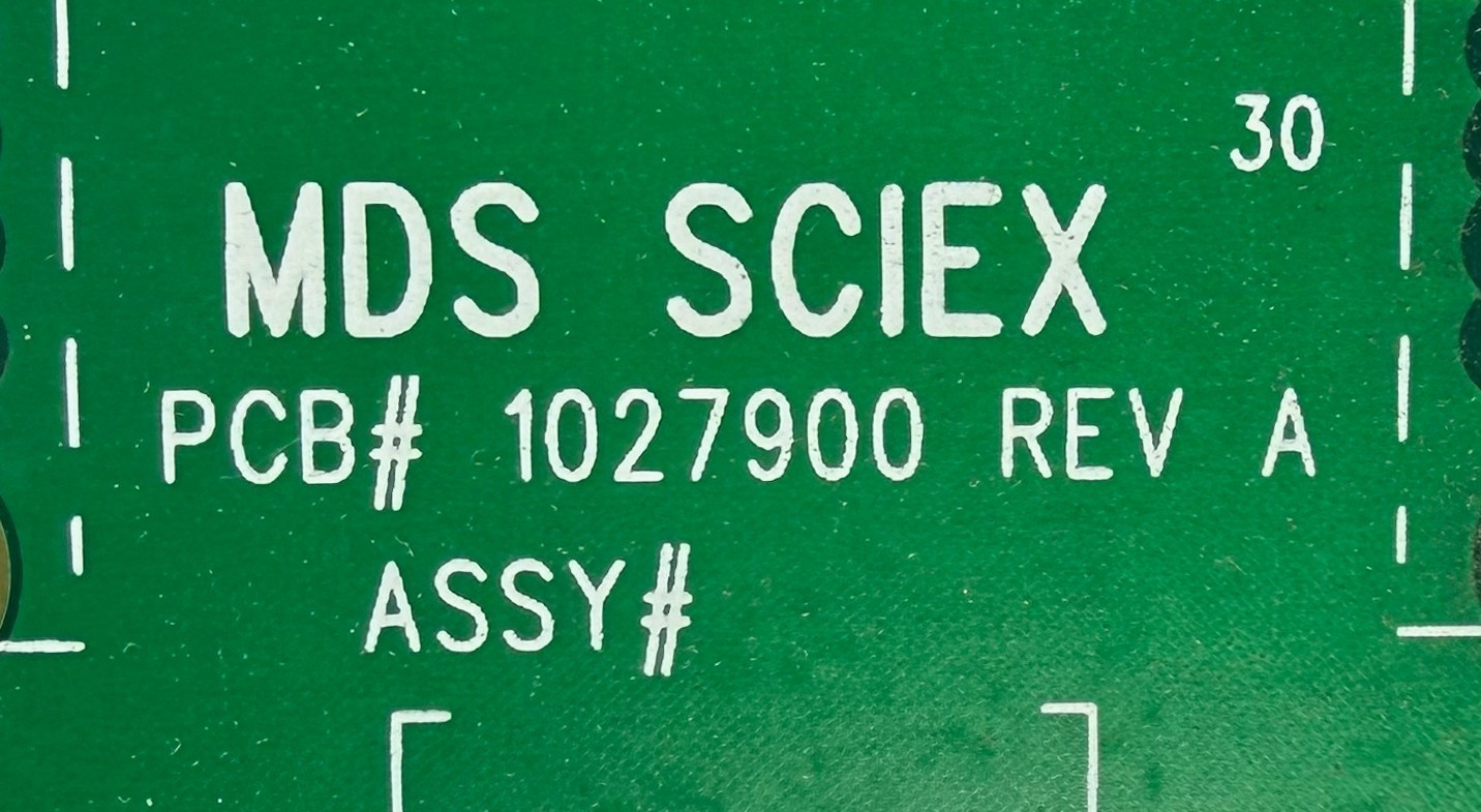 AB Sciex 1027900 A System Backplane PCB MDS 1027914D 3200 LC/MS Mass Spec