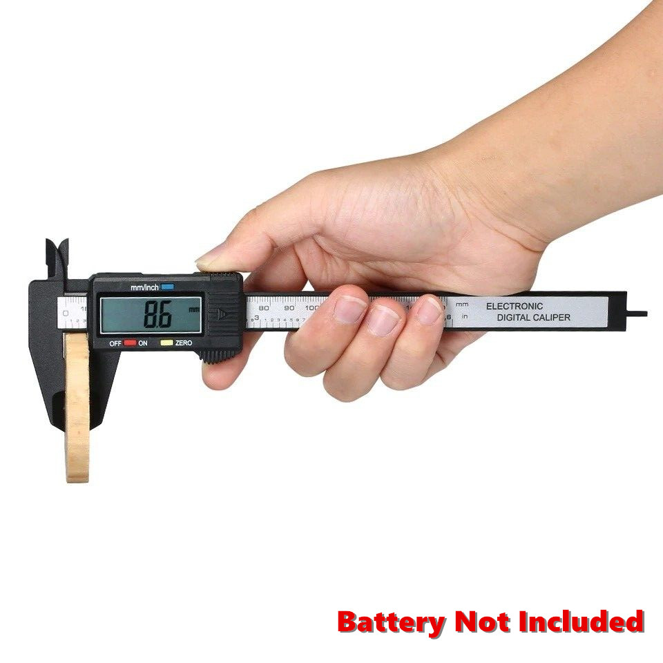 150mm Digital Caliper Micrometer LCD Gauge Vernier Electronic Measuring Ruler