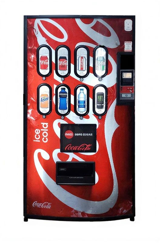 Royal 660 Coke  Beverage Soda Drink Vending Machine Chameleon