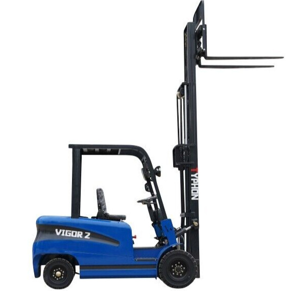 New 2 Ton Rated Capacity TYPHON Electric Forklift Lifter w Side Shift, 3 Stage