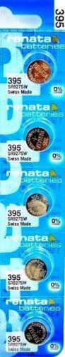 395 RENATA WATCH BATTERIES SR927SW (2 piece) New packaging Authorized Seller