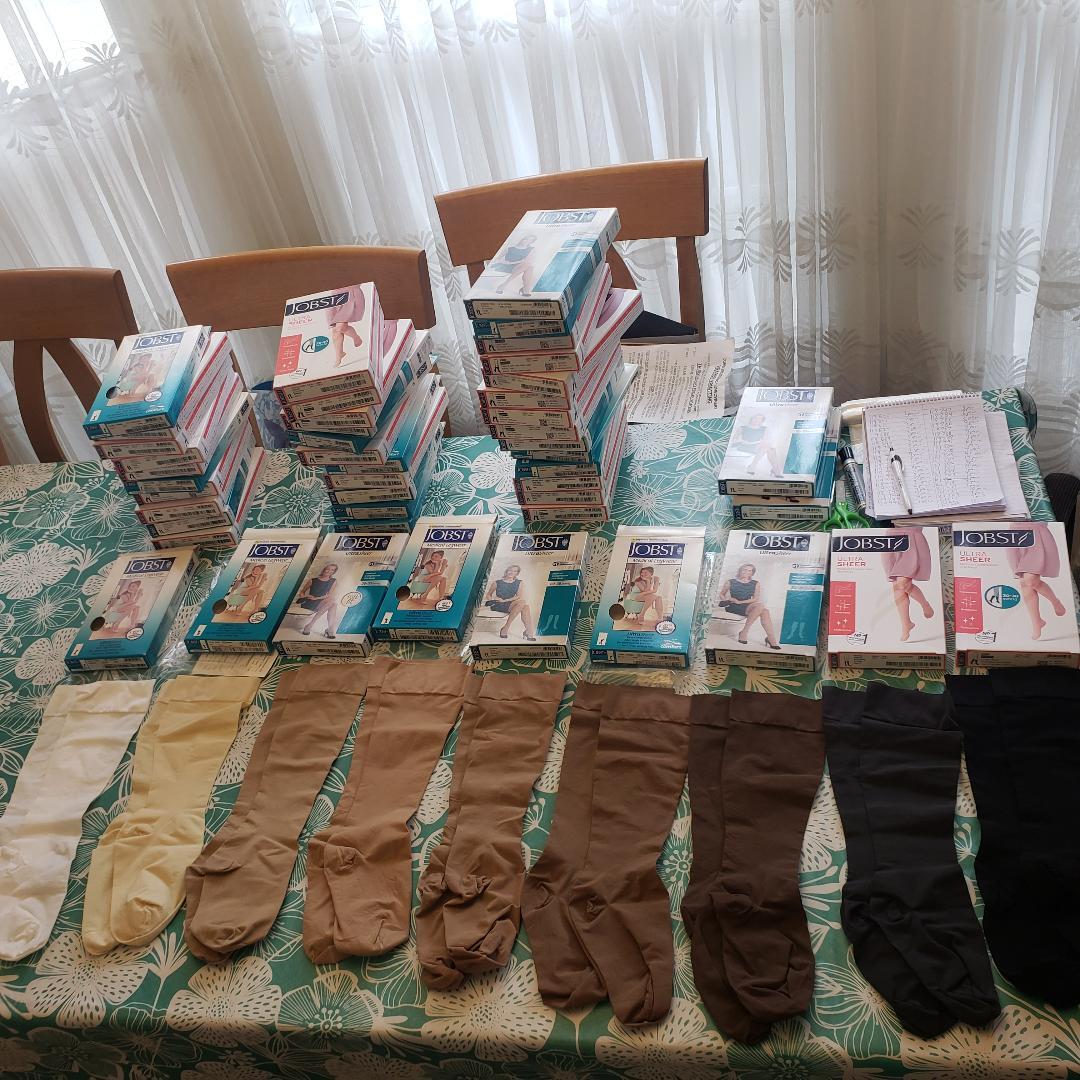 Jobst Ultra Sheer CT REGULAR / FULL 20-30 Compression Knee Stockings Size Color