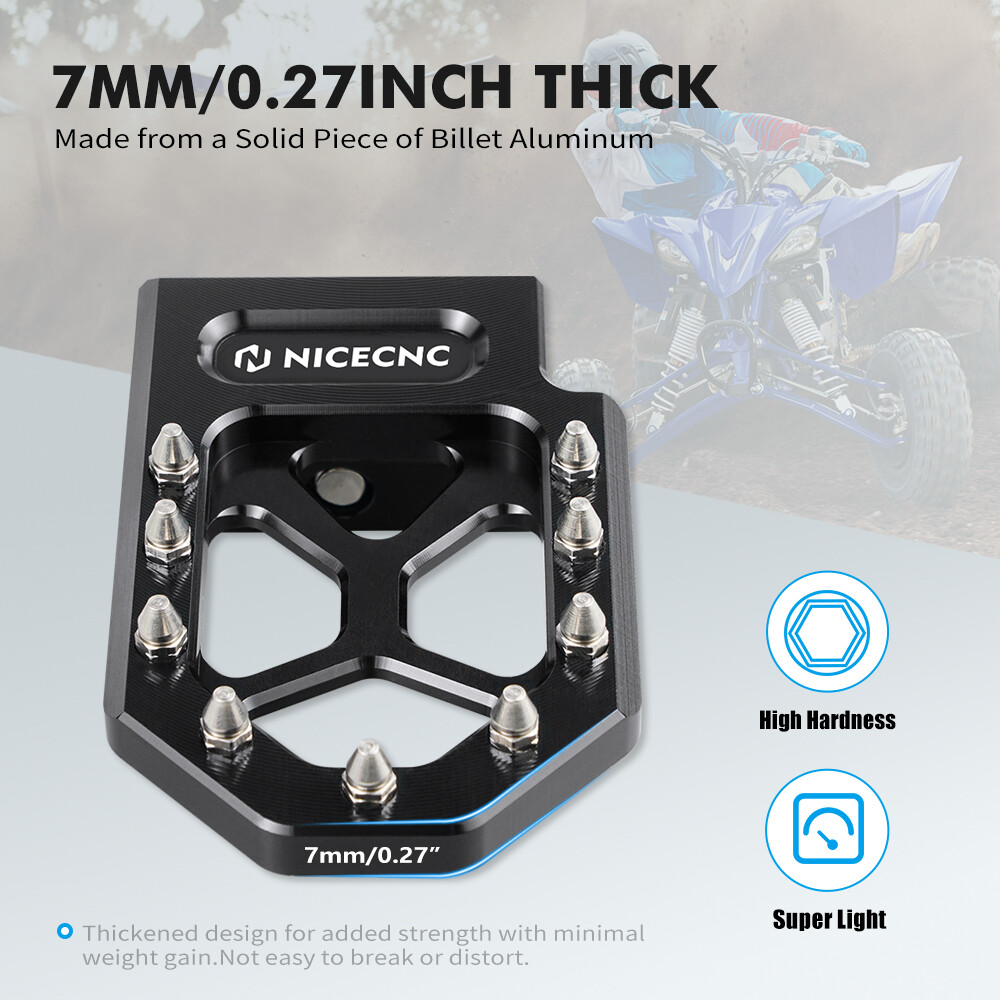 NICECNC Brake Lever Pedal Extension For Yamaha YFZ 450 R Special Edition 2009+