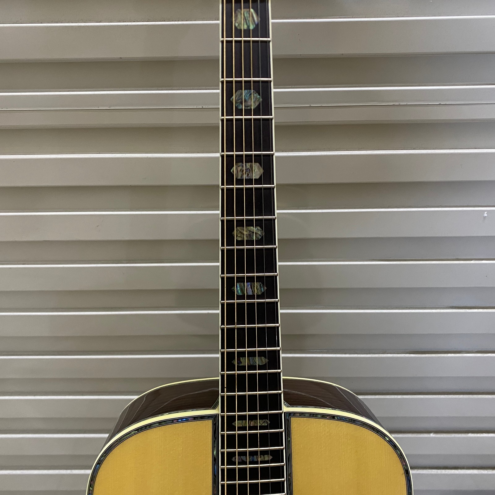 US stock ! D45 ACOUSTIC GUITAR with EQ Abalone Inlay 20 frets