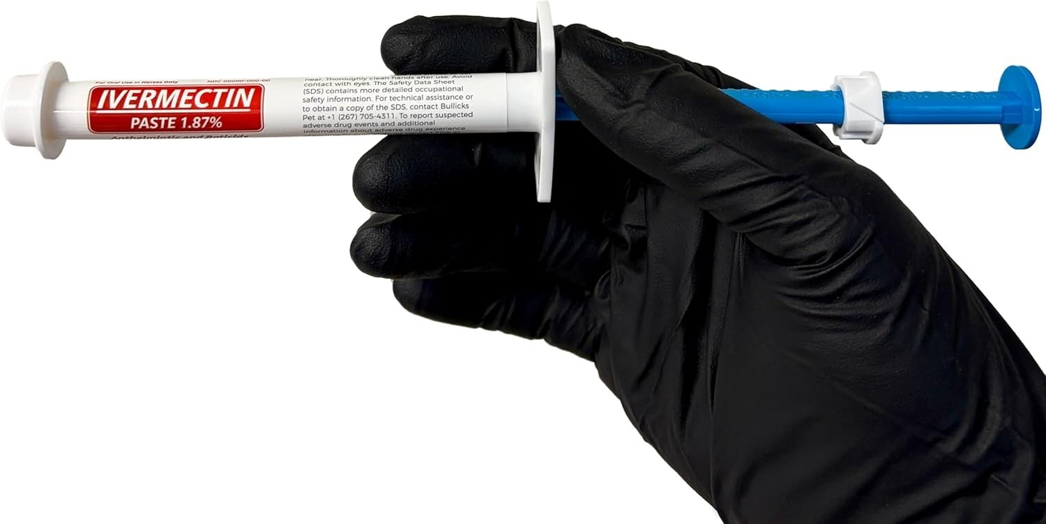 Bullicks Horse Dewormer Pack Paste Apple Flavor 0.21oz Expiry 01/2028