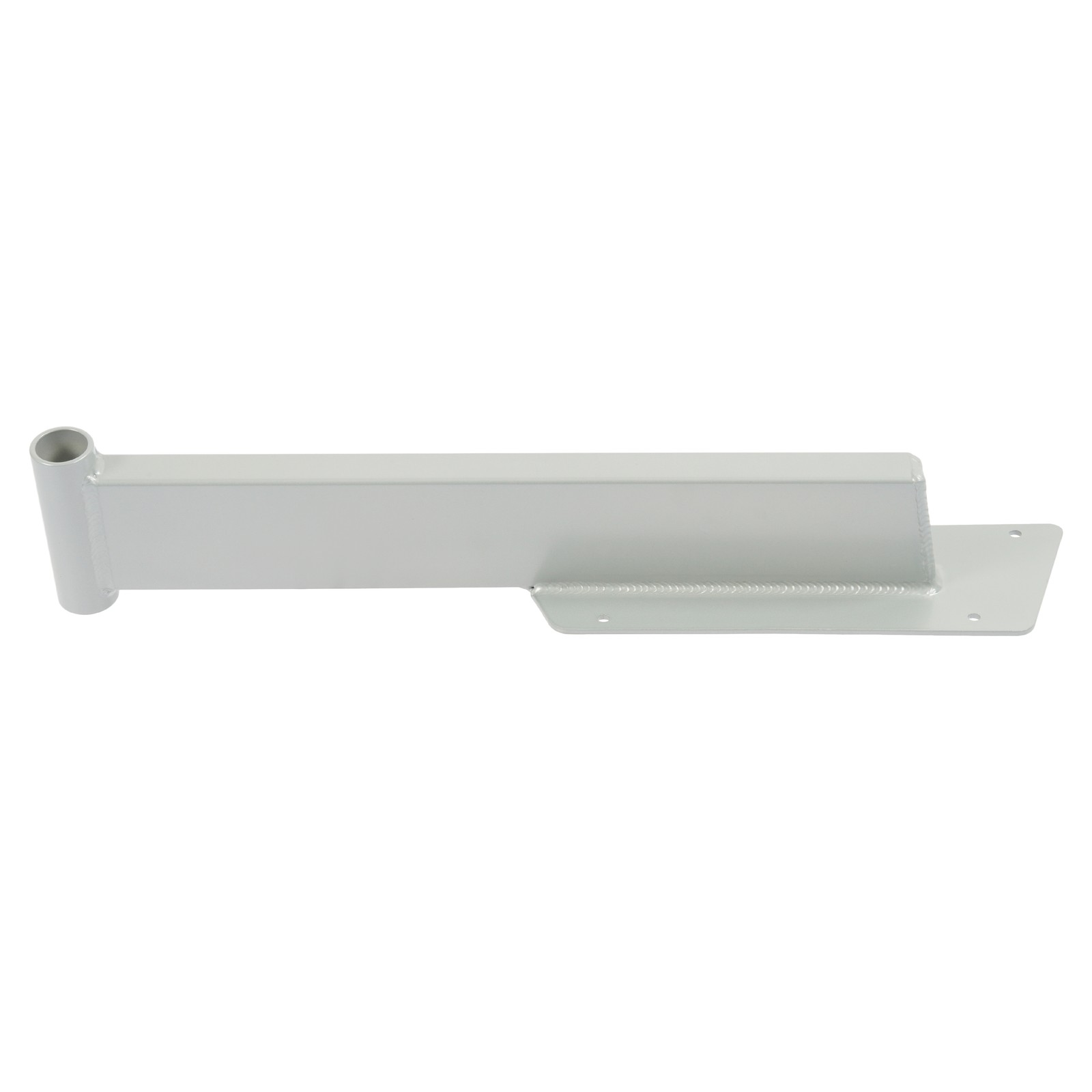 Right Boat Trolling Motor Mount For Gheenoe W/ Handle Nose Cap Silvery Aluminium