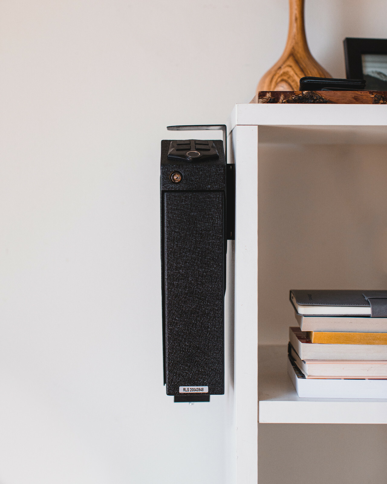 RPNB Gun Safe Mounted Firearm Safety with Biometric Fingerprint, Open Box