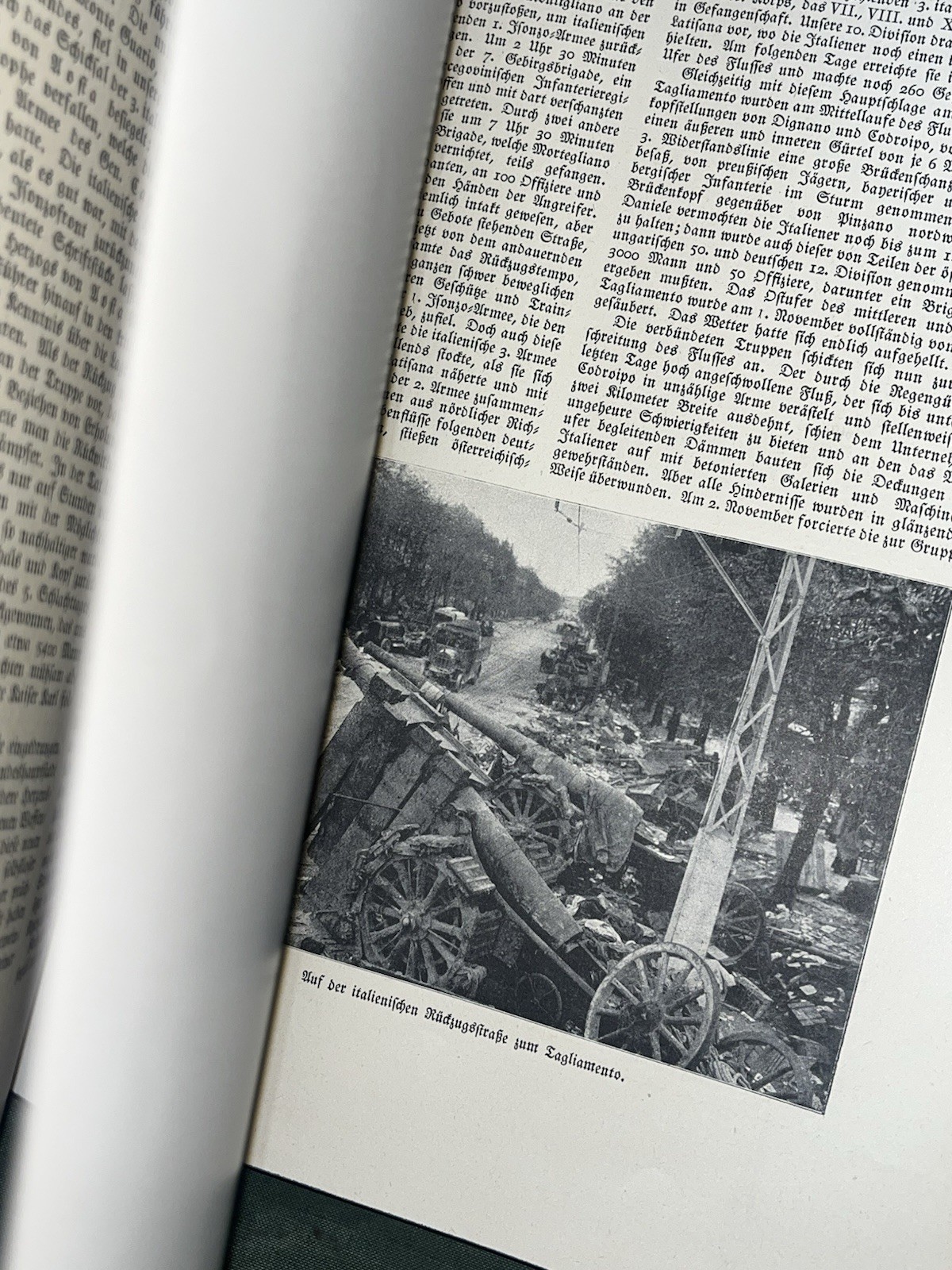 WW2 German Era Original Die Geschichte Des Weltkriegs Book #3 on German Military