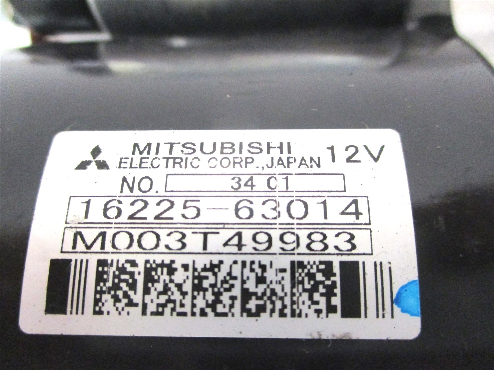KEARS-16225 REMAN KUBOTA STARTER 16225-63014 Z482-E2B Z482-E3B M003T49983 12V