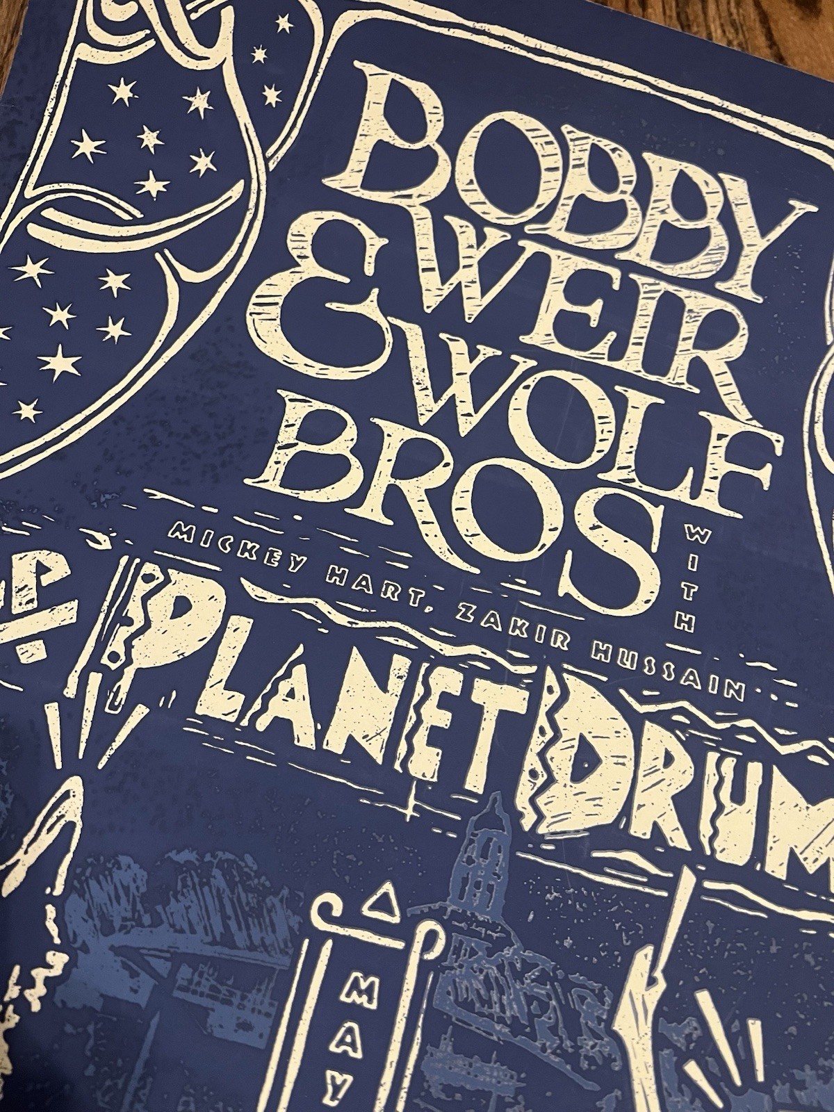 BOBBY WEIR & WOLF BROS TOUR POSTER #111