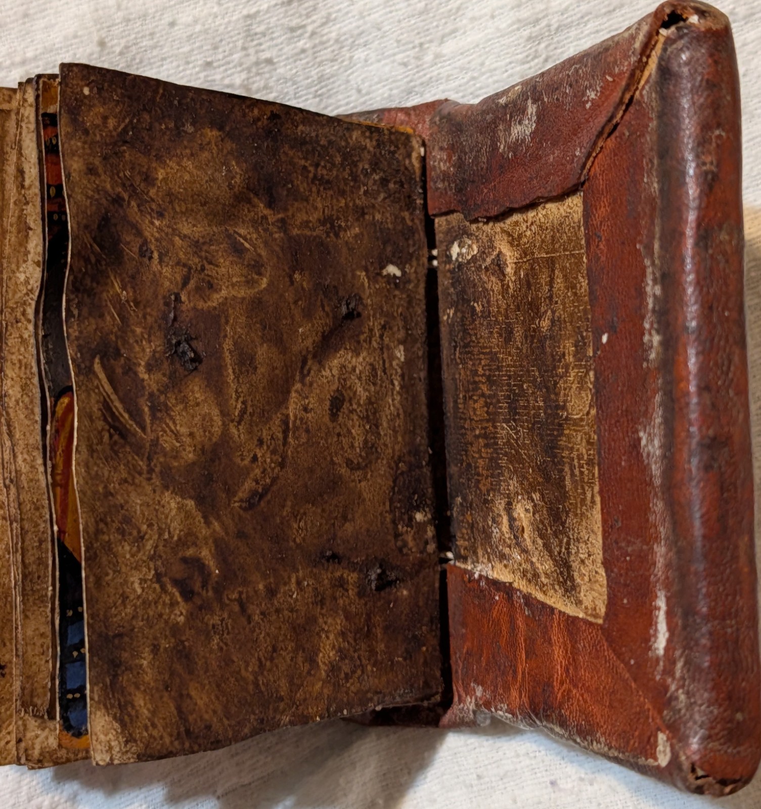 Old Ethiopian Orthodox Pocket Bible Handwritten in Ge’ez Manuscript Parchment