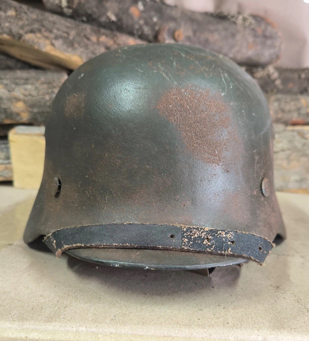 WW2 M40 German Helmet WWII M 40. Combat helmet.size 64