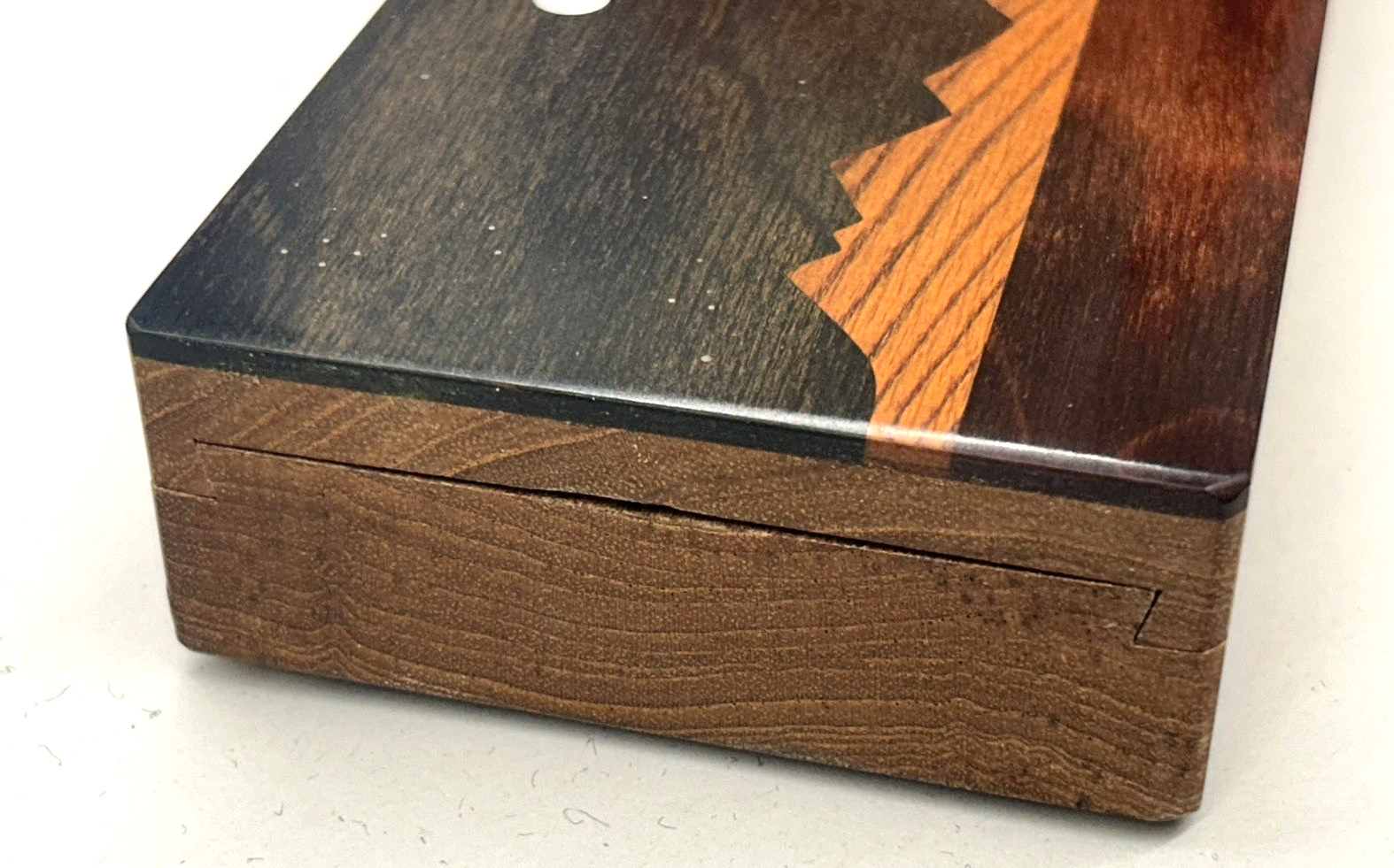 Steve Rosenblum For Levenger Handmade Night Sky Wood Box 9" x 3"