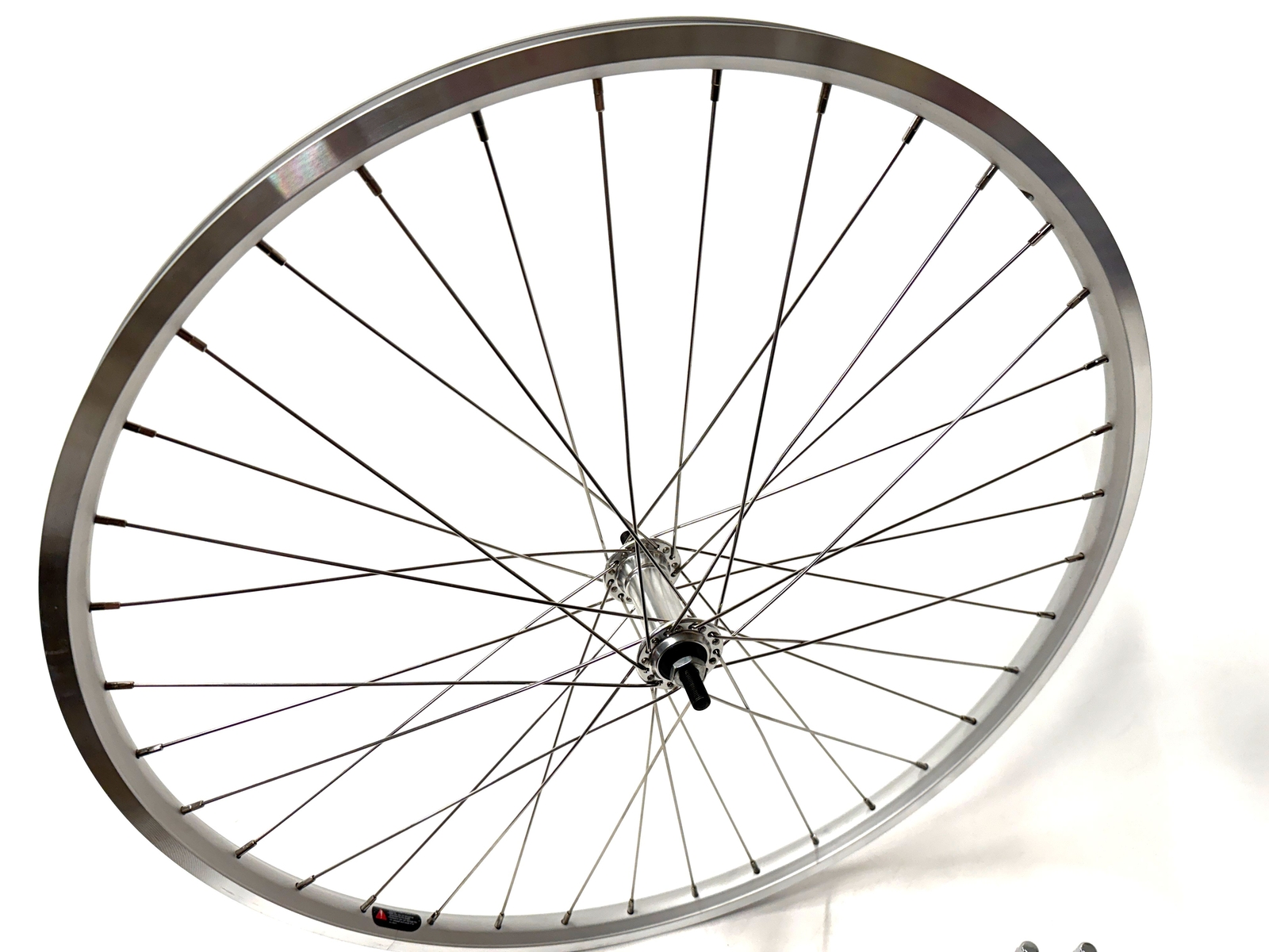 Front Alloy Bike Front 26" 1.5-2.0" Wheel Bolt On 100mm spacing 36h Rim Brake