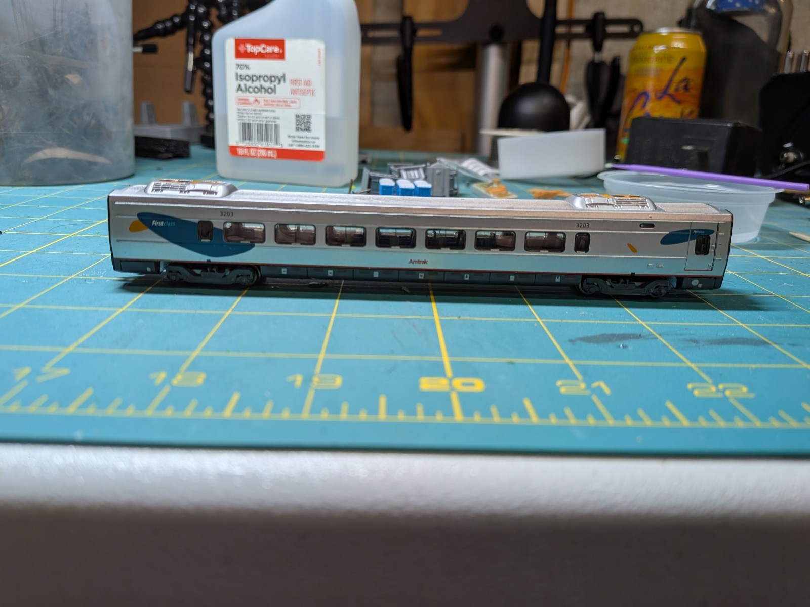 N scale Bachmann Spectrum Amtrak Acela Express FIRST CLASS passenger car train