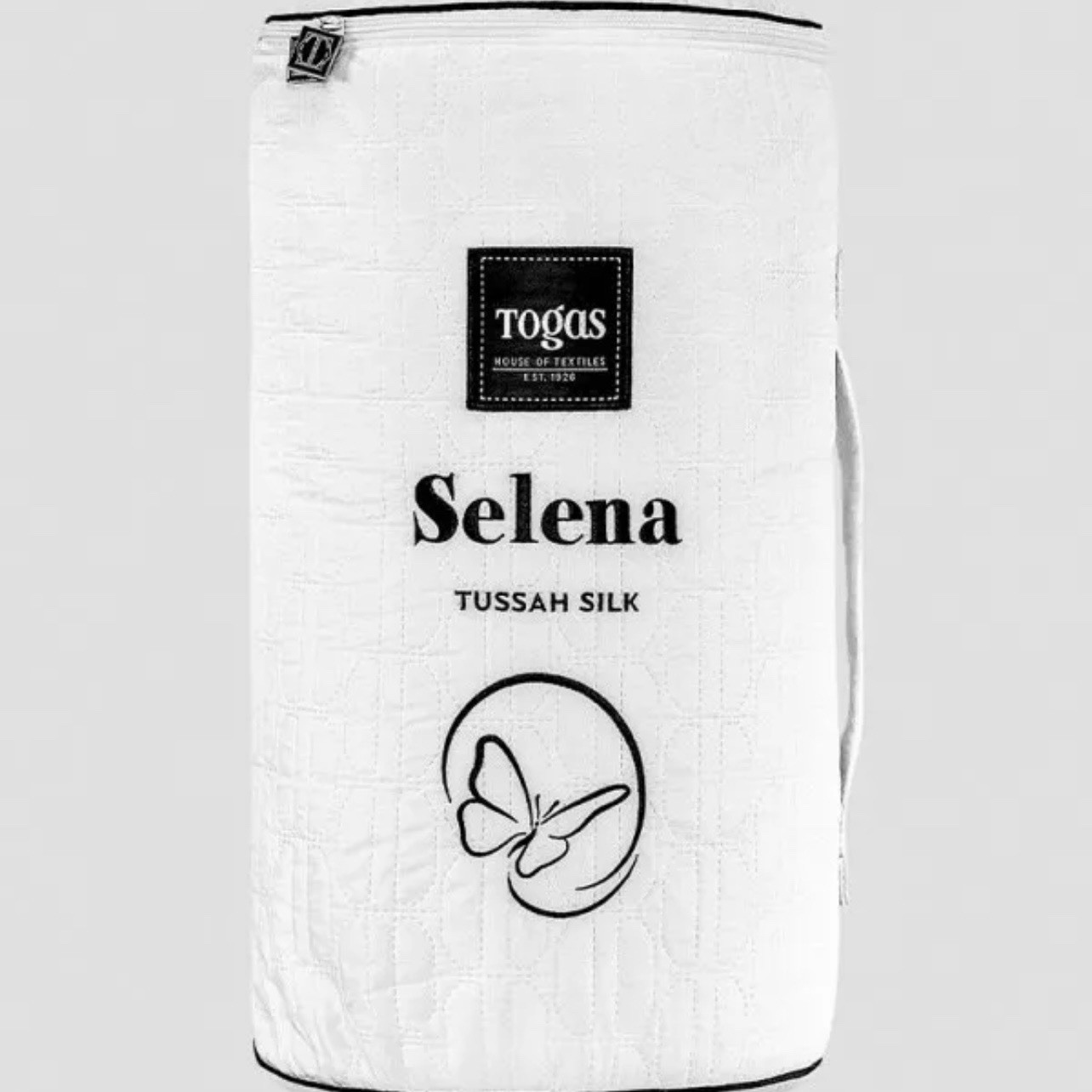 Togas House of Textiles Cotton Shell Tussah Silk Fill King Duvet White $1100new