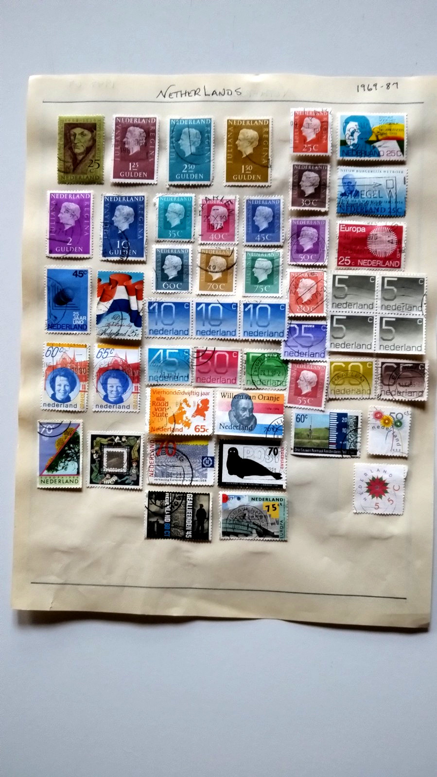 Netherlands Stamp Collection- Used / MH / MNH On Pages / Stock Cards