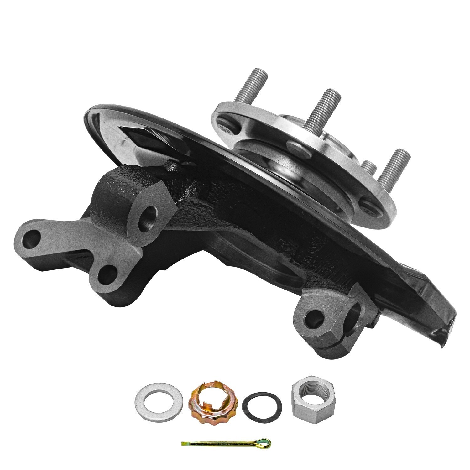 Front Left Steering Knuckle+Wheel Hub Bearing for 2007-2017 Jeep Patriot Compass