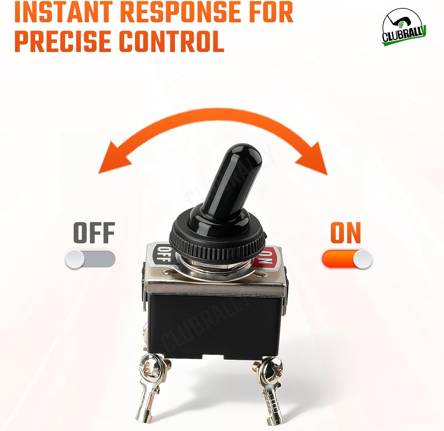 Golf Cart Run/Tow Switch with Connecting Wires, Fits EZGO Electric 1994-Up