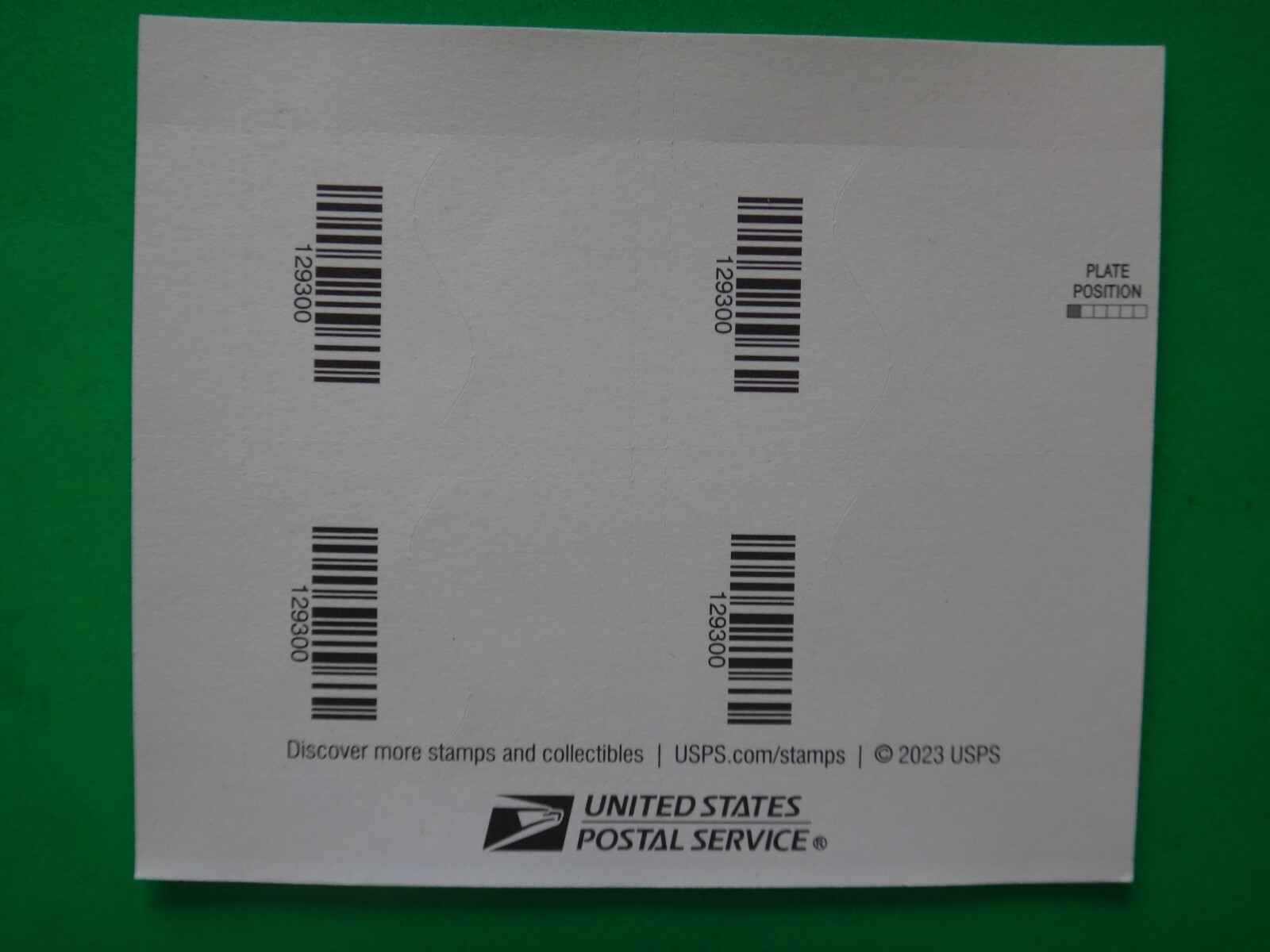 4 USA COSMIC CLIFFS Scott #5828 Stamps MNH VF, Face Value = $121.80