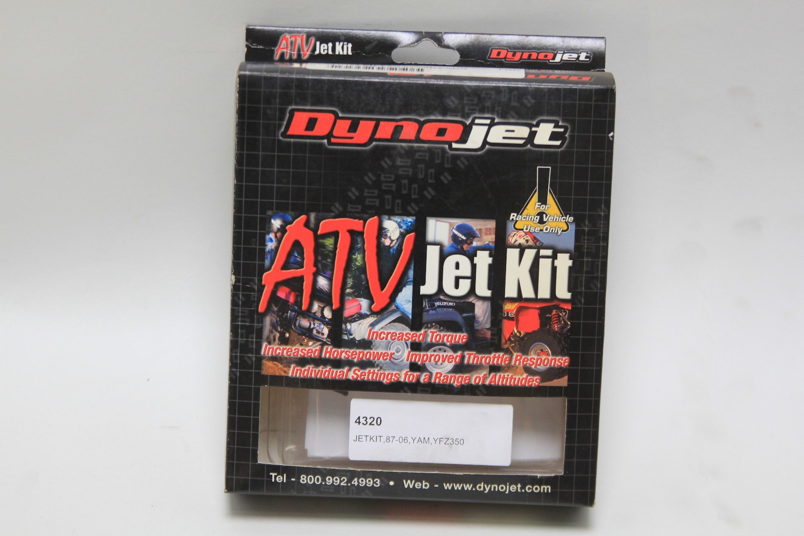 YAMAHA BANSHEE JET KIT STAGE 3 DYNOJET NEEDLES MAIN JETS YFZ350 QUAD ATV 4320