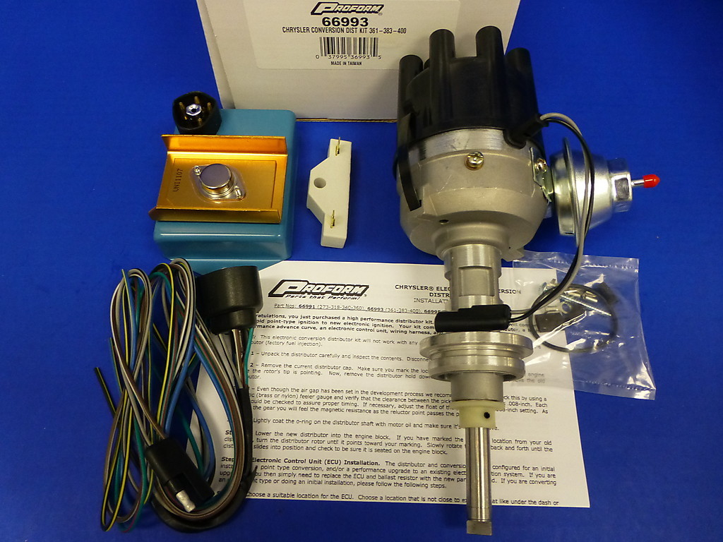 Proform Electronic Ignition Distributor Kit Fits Mopar Chrysler BB  361 383 400