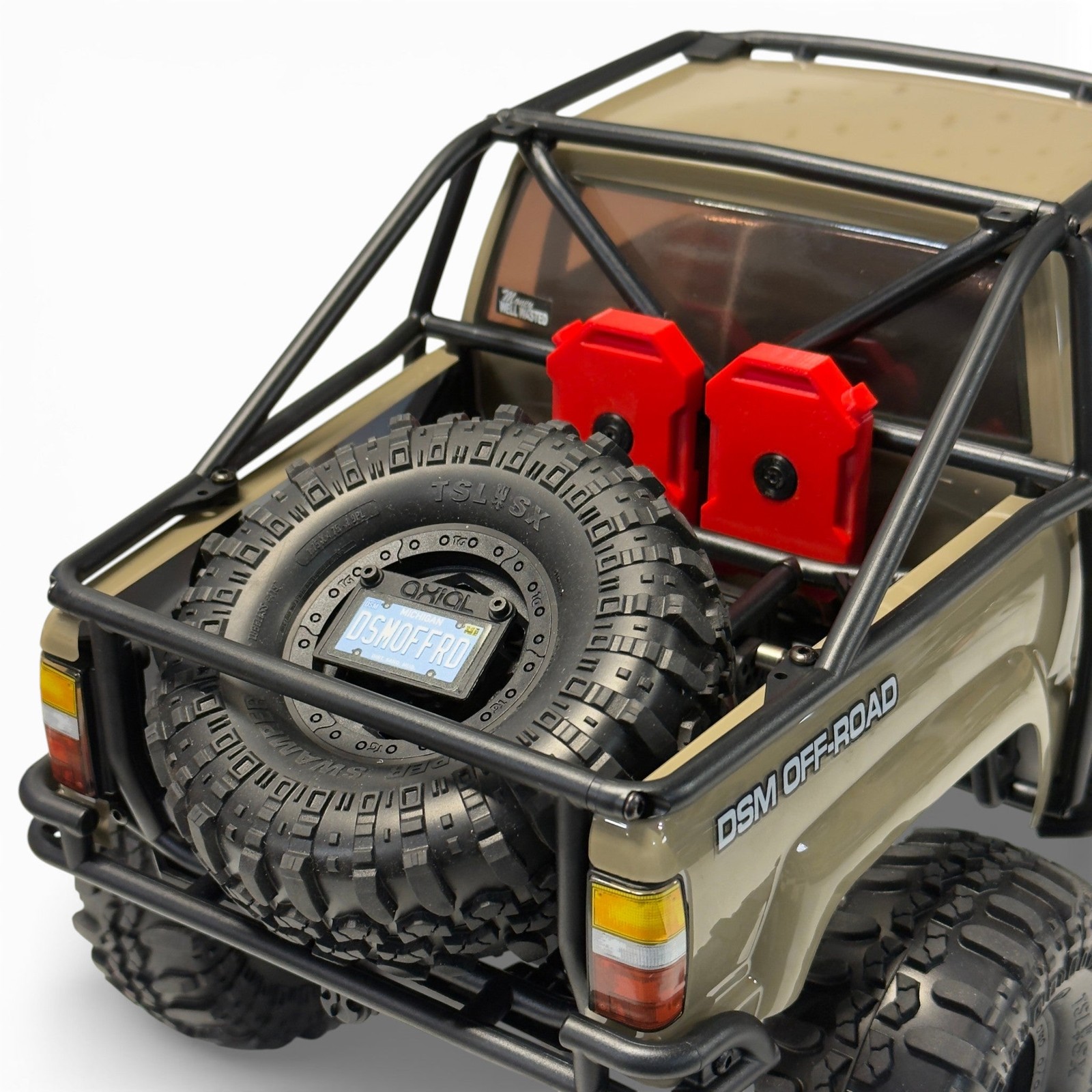 Scale Fuel Can Kit for Axial SCX10 III 1987 Toyota SR5 1/10 Scale Crawler