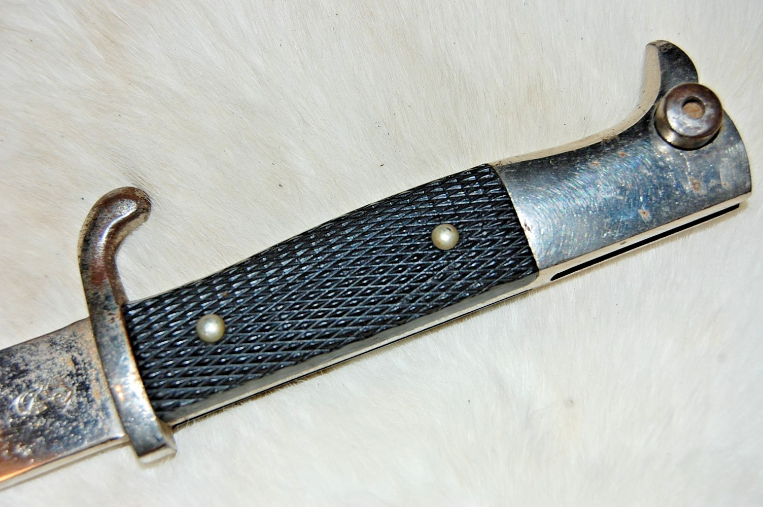 German WWII K98 Full Size Dress / Walking Out / Bayonet - Rare WKC mfg