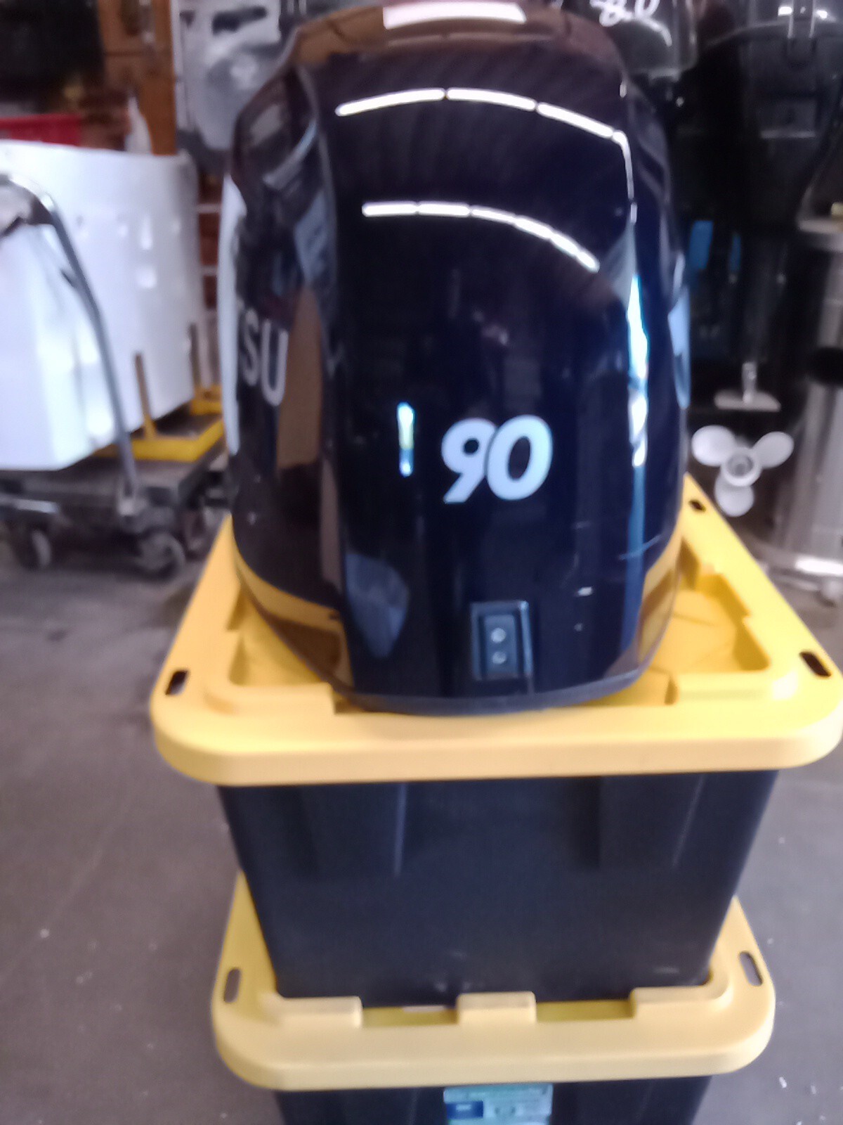 HZZ0-63100-M30ZA TOHATSU 90HP 4-STROKE ENGINE COWLING/HOOD.