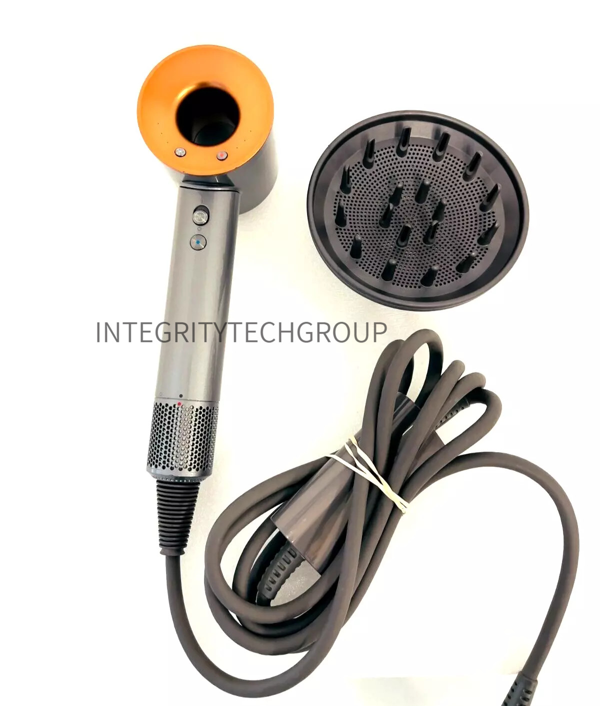 Dyson Supersonic Hair Dryer HD07 Nickel-Copper Plus Diffuser  (USED)