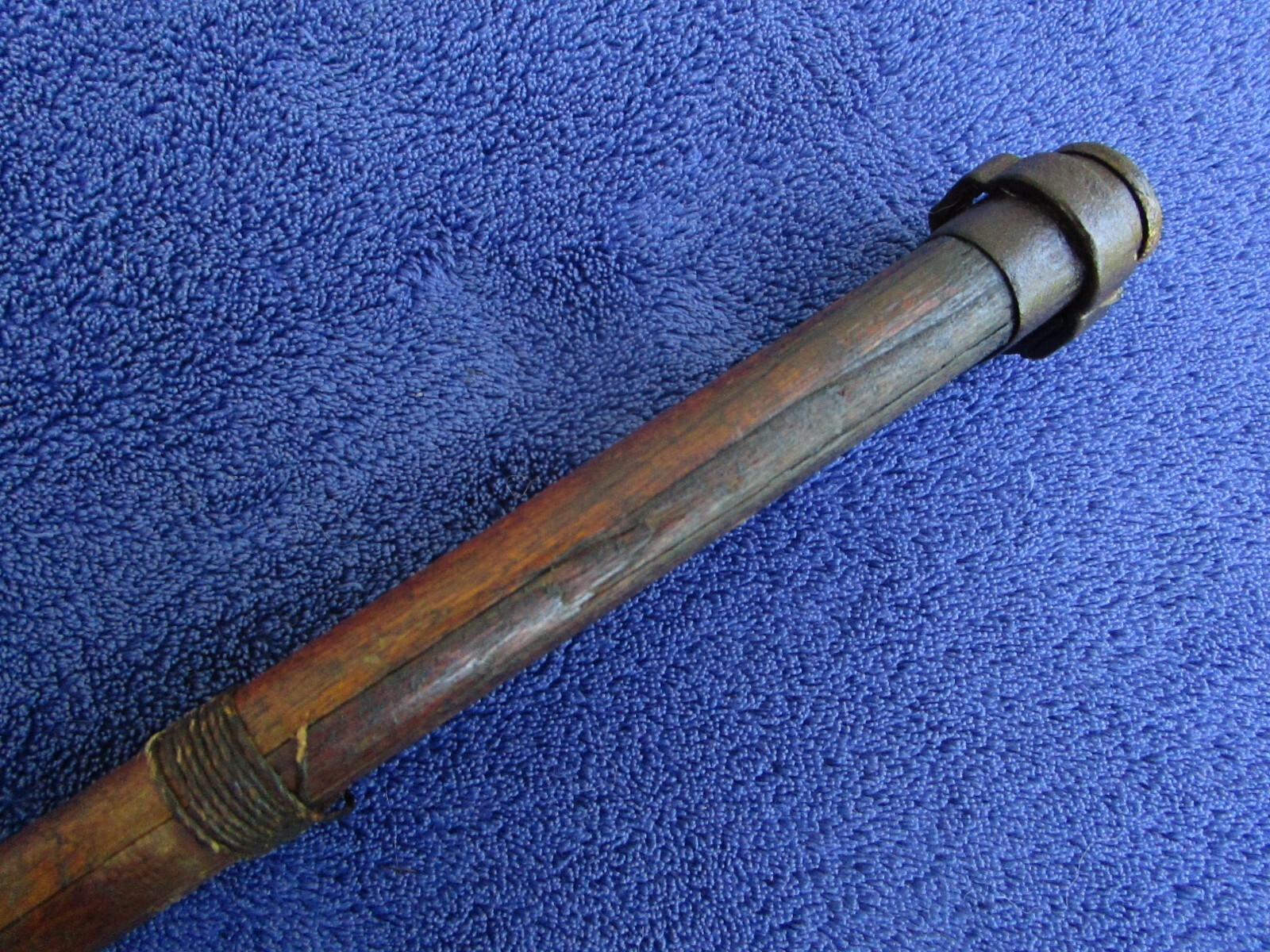 ORIGINAL LATE WW2 JAPANESE TYPE 30 ARISAKA BAYONET AND SCABBARD MAKER JINSEN