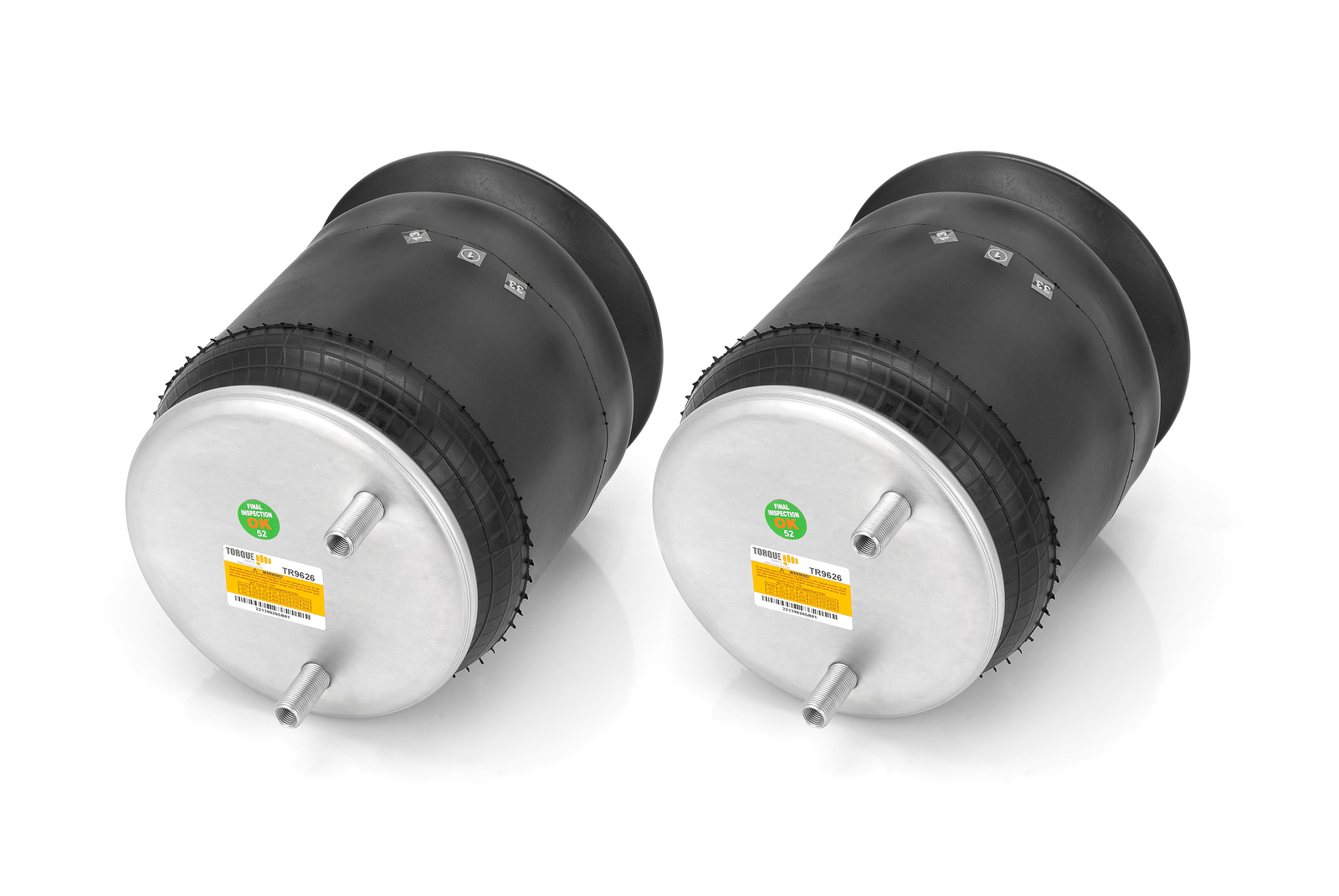 Pair of Trailer Air Spring Bag Replaces W01-358-9626 Hendrickson S-23720 C-23720