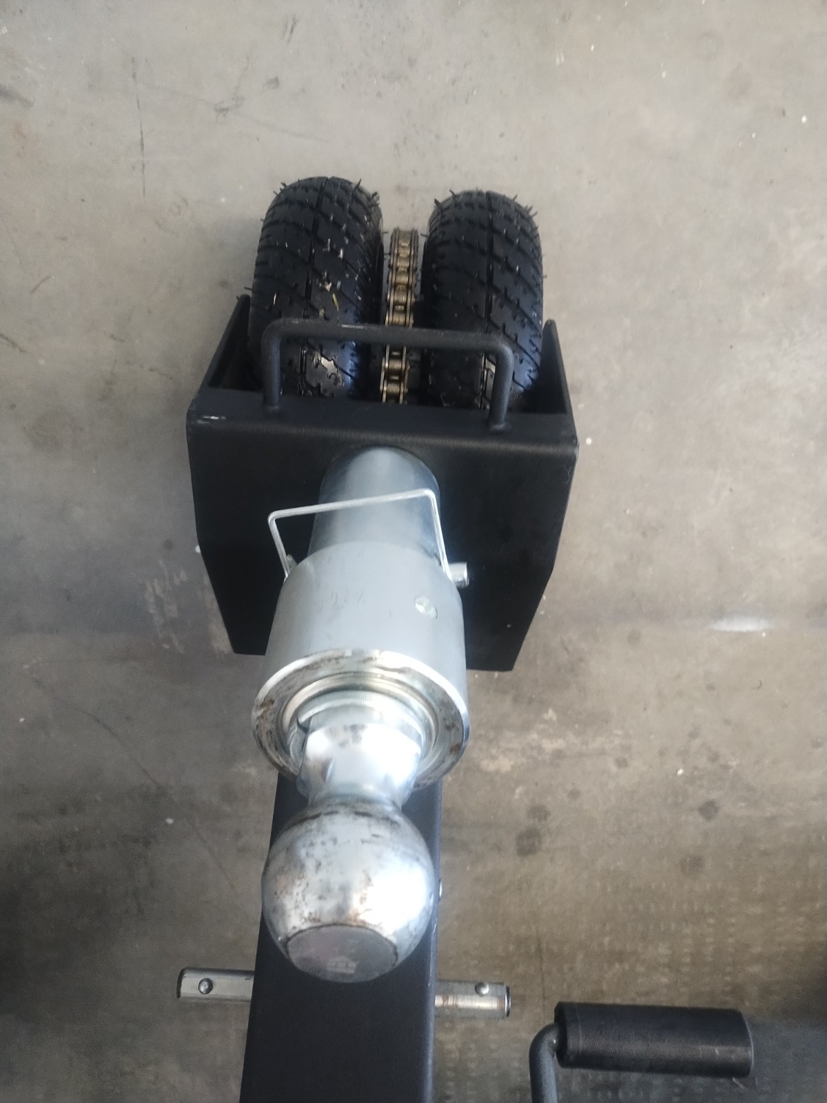 Trailer Valet XL Dolly, 2" Ball with hand crank Trailer Mover Tongue Jack Dolly