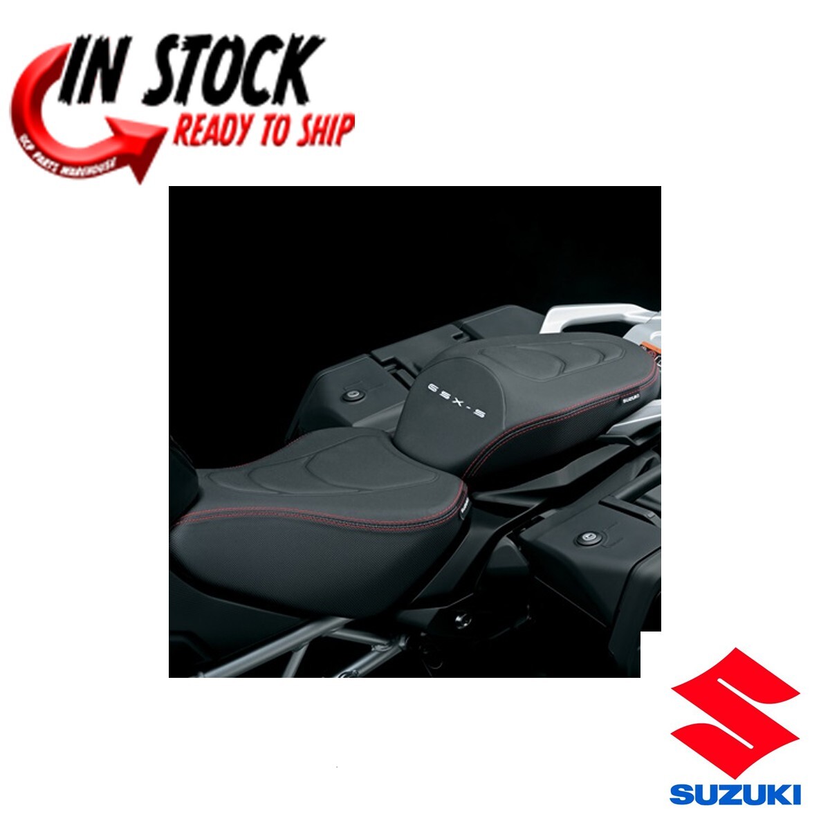 SUZUKI PREMIUM DOUBLE LAYER SEAT 2024 GSX-S 1000GX GENUINE OEM 45100-48820