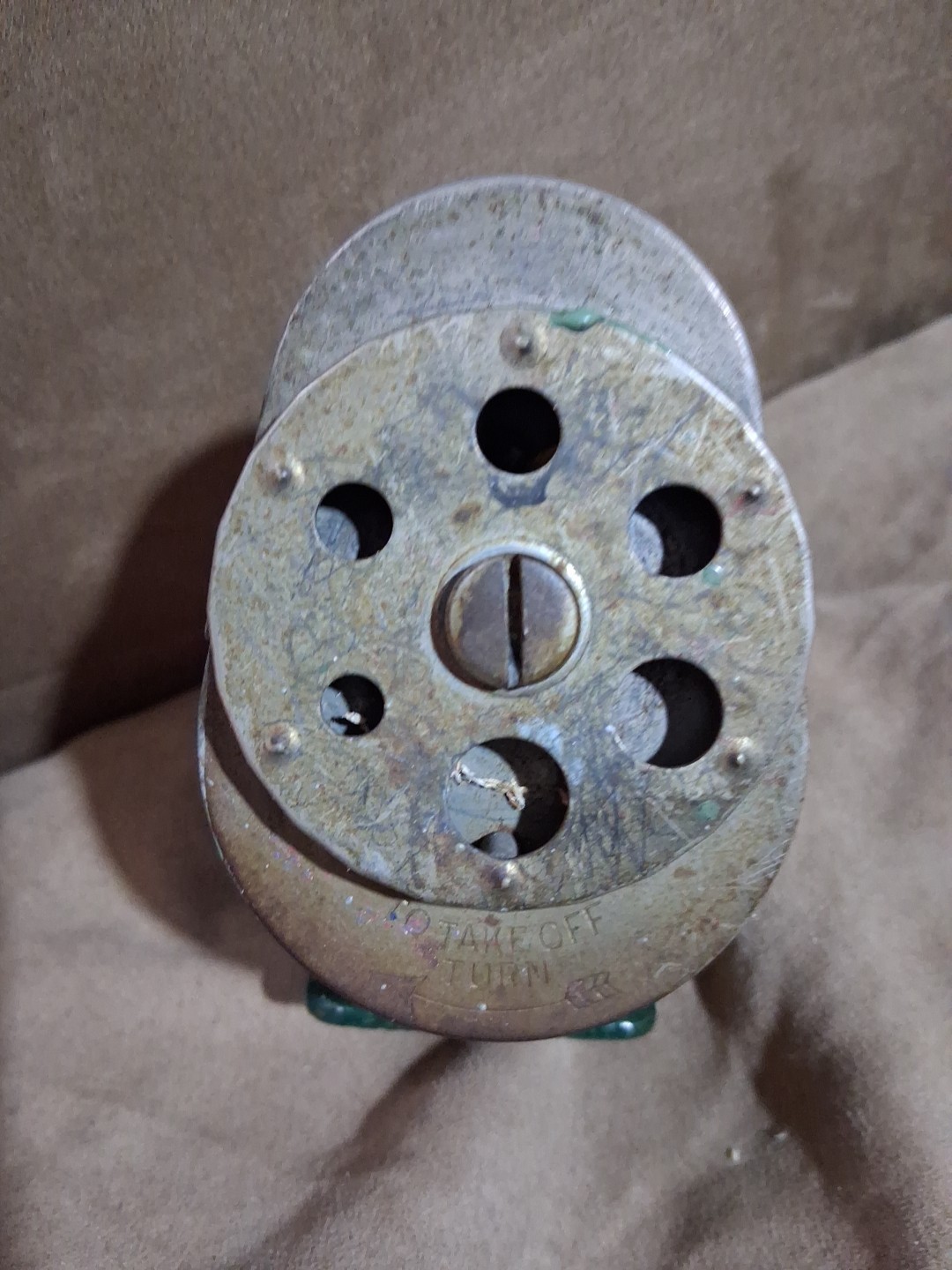 Vintage Pencil 1920's GIANT Sharpener The Automatic Pencil Sharpener Co. USA