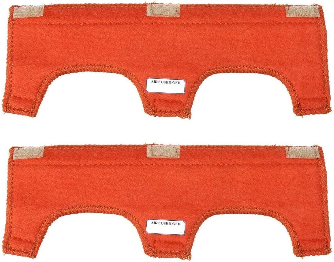 KCHEX 2Pcs Hard Hat Helmet FR Sweatsopad Air Cushioned One Size, Orange