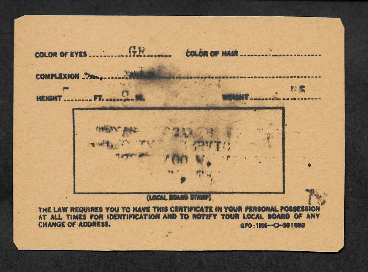 Lee Harvey Oswald Fake ID Reprint On Genuine Original Period 1963 paper