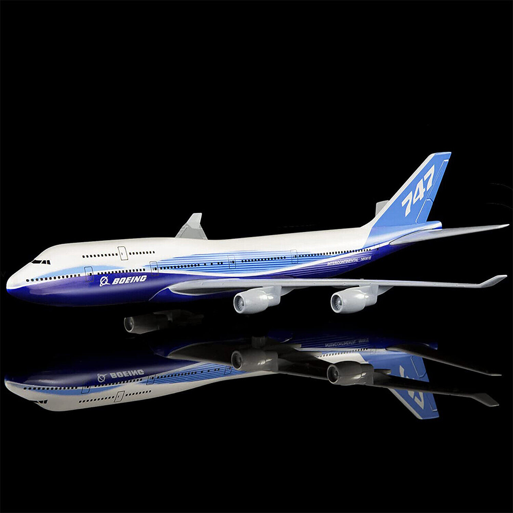 1:400 B747 Prototype Plane Model Airplane Simulation Aircraft Collection 16cm