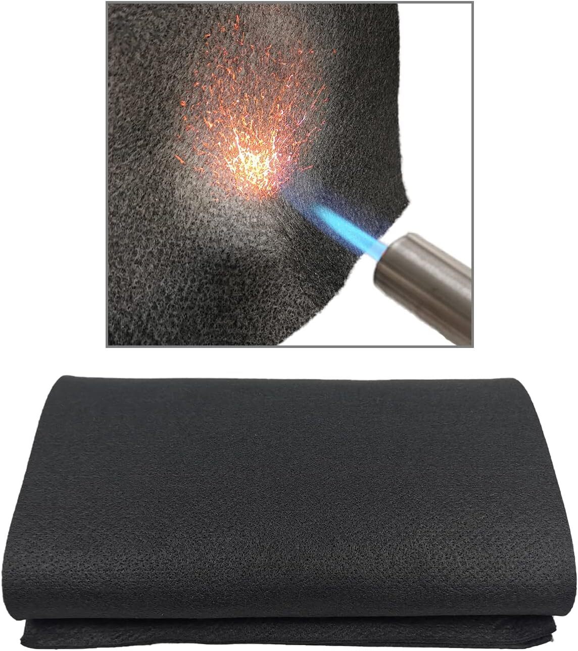 Welding Blanket Fireproof Heat Resistant Flame Retardant Fabric Carbon Felt