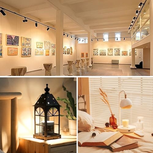 GU10 Halogen 50W Bulbs, 120V Halogen Light Bulb, Gu10 Base 3 Pack Warm White