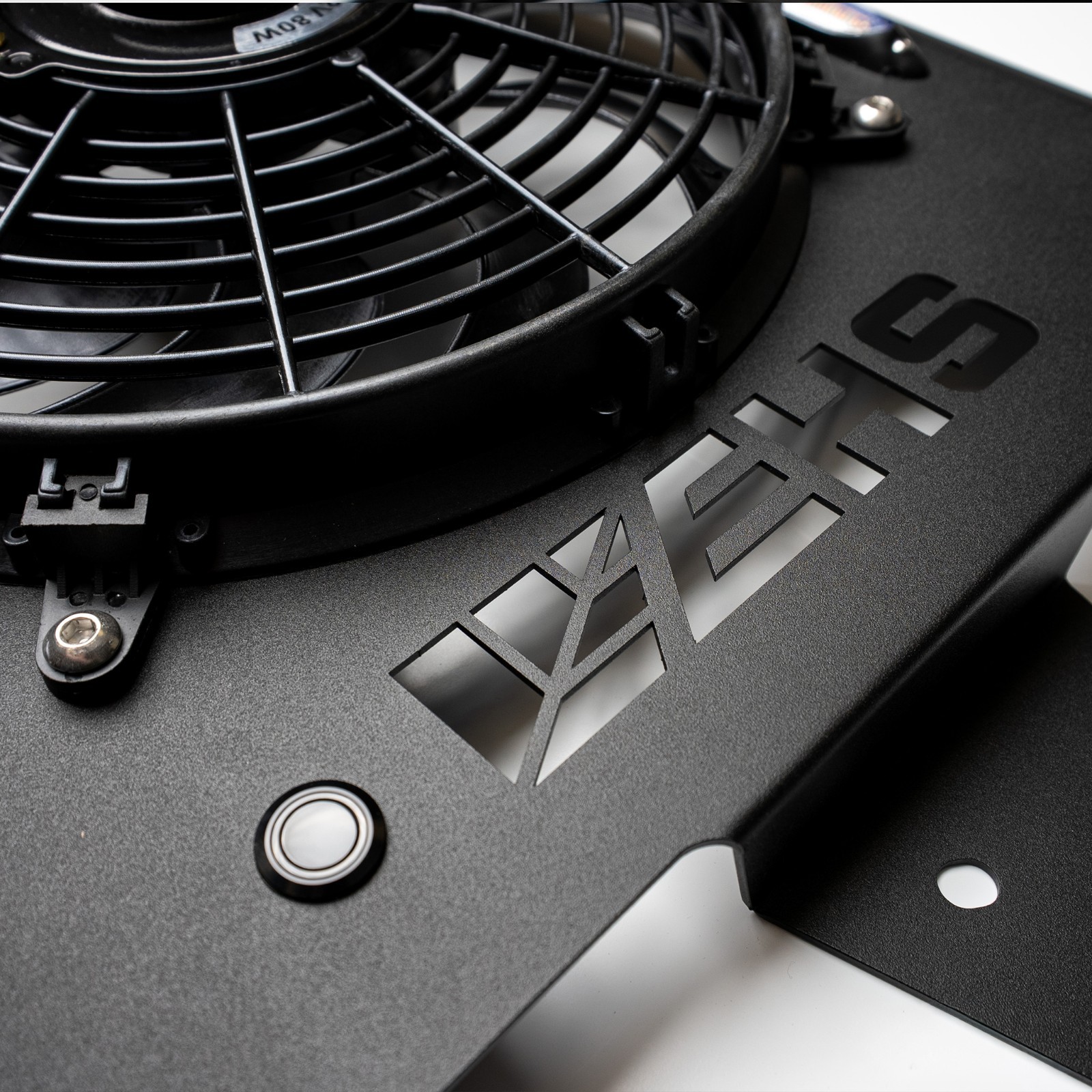 Zero-Turn Mower Canopy with Cooling Fan and LED Lights, Orange