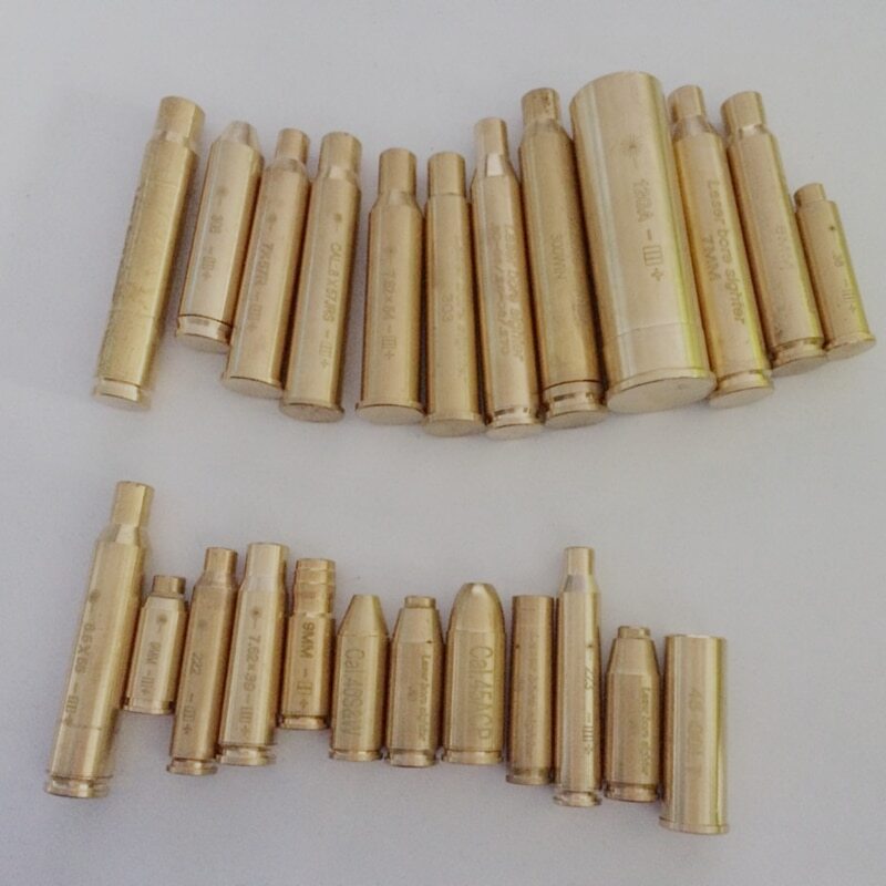 Laser Bore Sight Sighter BoreSighter Red Dot Laser Cartridge Battery Included US