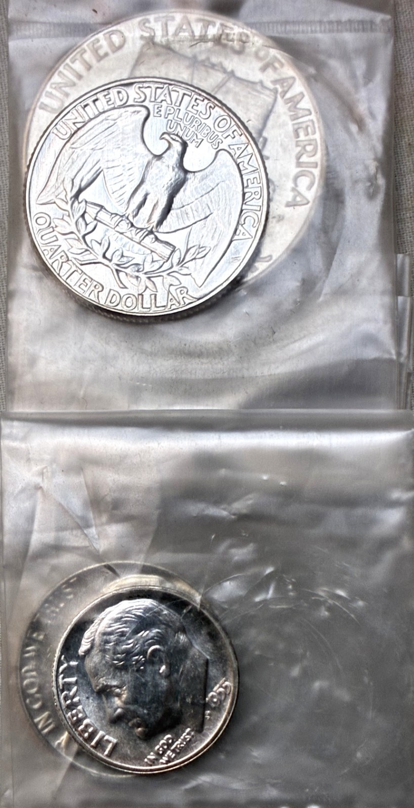 1955 U.S. Mint 5 Coin Proof Set - Original Box